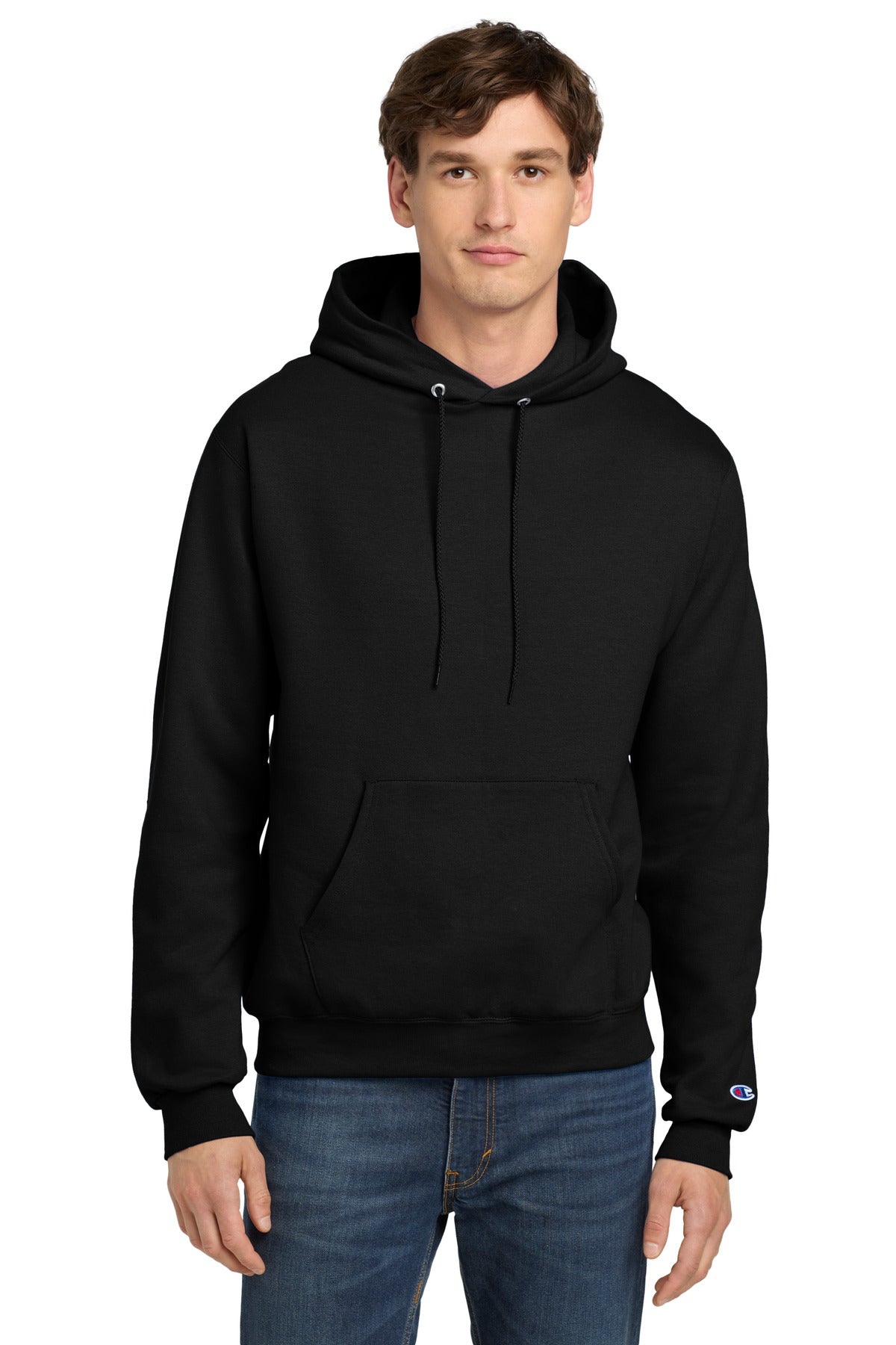 Custom Embroidery or DTF Print - Champion ®   Powerblend ®  Pullover Hoodie. S700