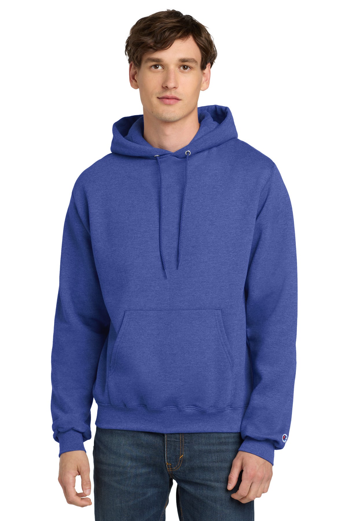 Custom Embroidery or DTF Print - Champion ®   Powerblend ®  Pullover Hoodie. S700