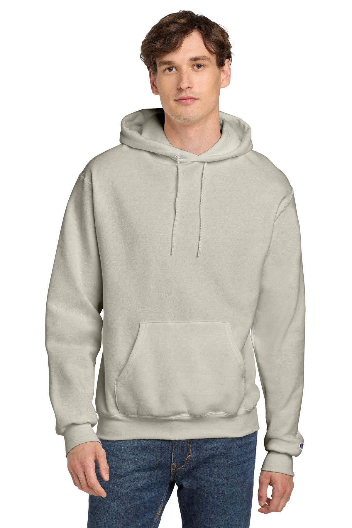 Custom Embroidery or DTF Print - Champion ®   Powerblend ®  Pullover Hoodie. S700