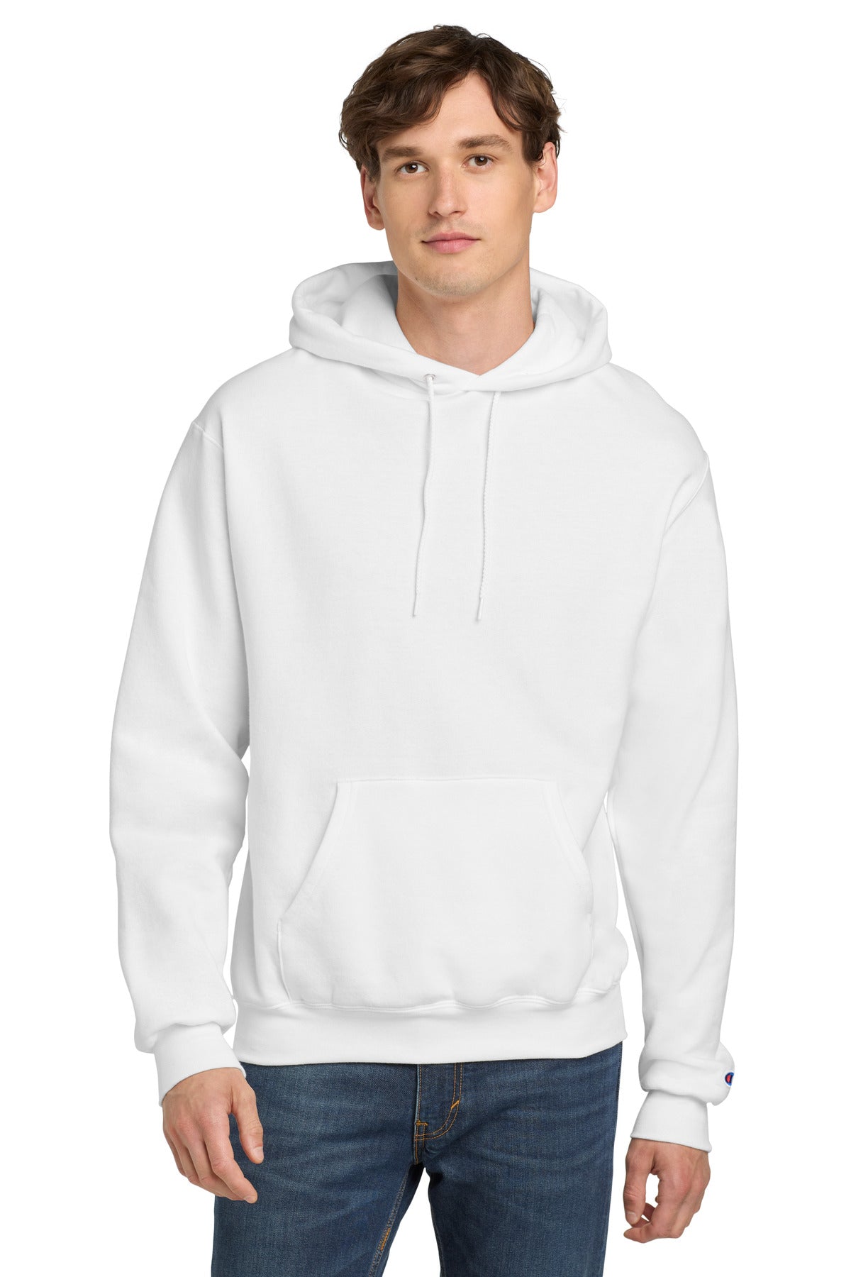 Custom Embroidery or DTF Print - Champion ®   Powerblend ®  Pullover Hoodie. S700