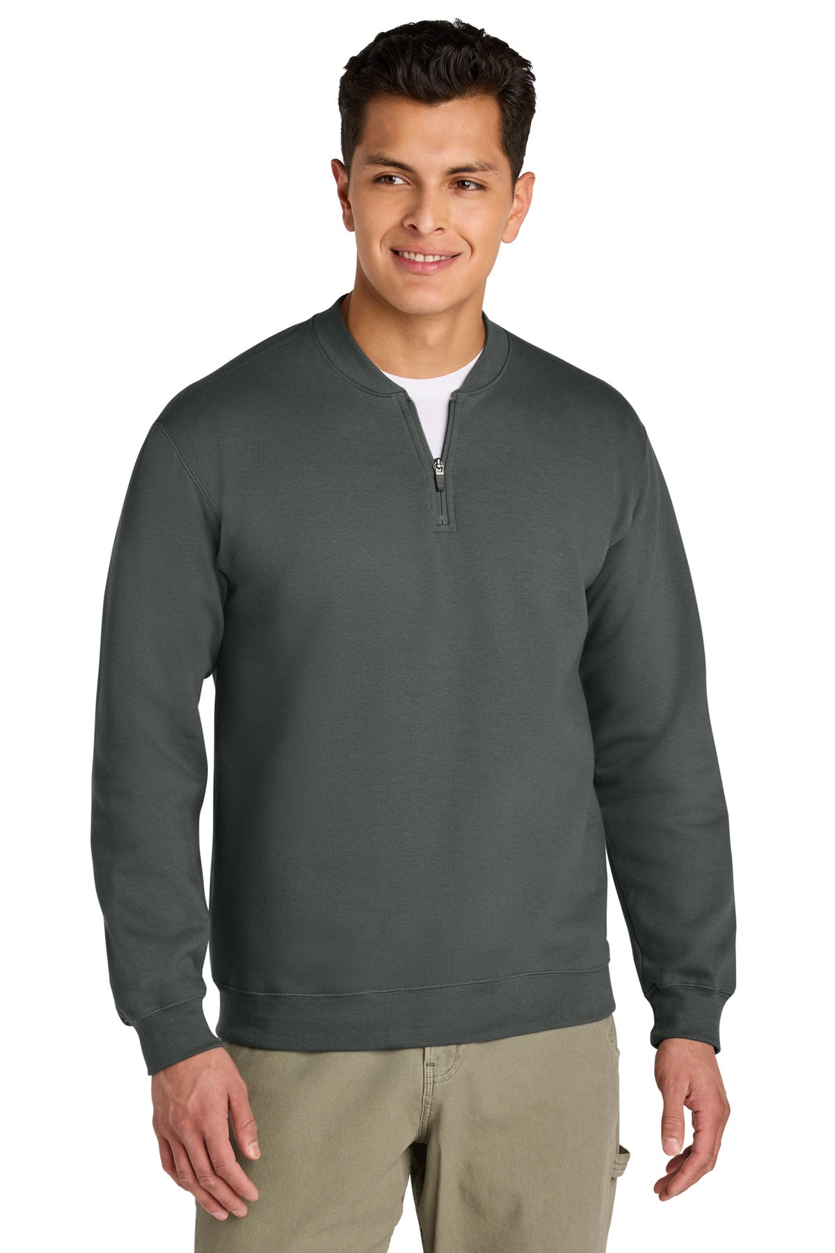 Custom Embroidered or DTF Printed - Gildan ®  Softstyle ®  Midweight Fleece 1/4-Zip SF008