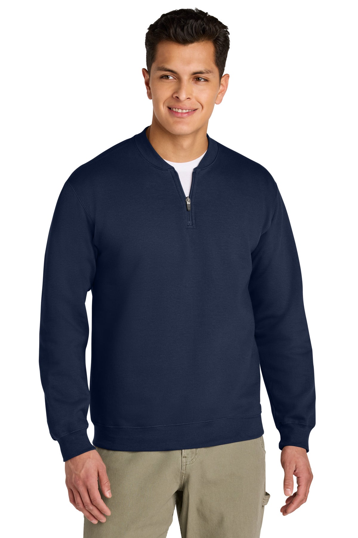 Custom Embroidered or DTF Printed - Gildan ®  Softstyle ®  Midweight Fleece 1/4-Zip SF008