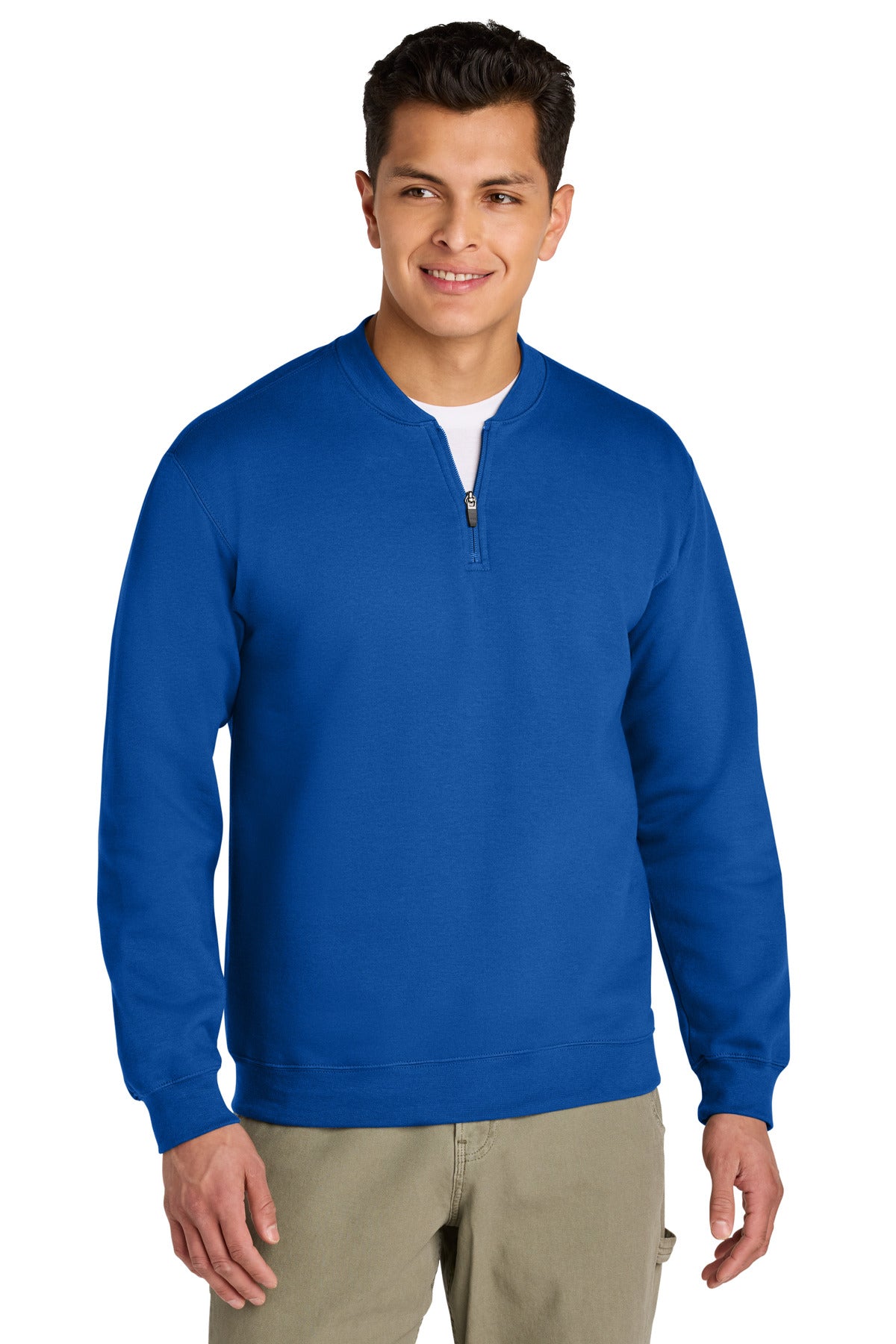 Custom Embroidered or DTF Printed - Gildan ®  Softstyle ®  Midweight Fleece 1/4-Zip SF008