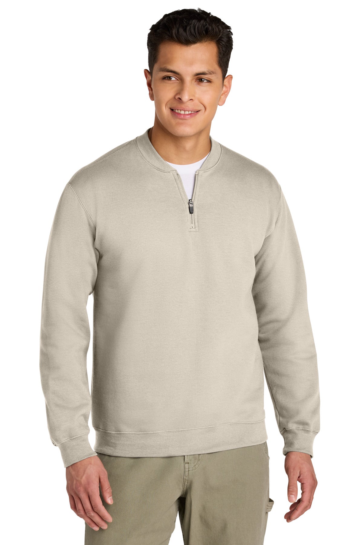 Custom Embroidered or DTF Printed - Gildan ®  Softstyle ®  Midweight Fleece 1/4-Zip SF008