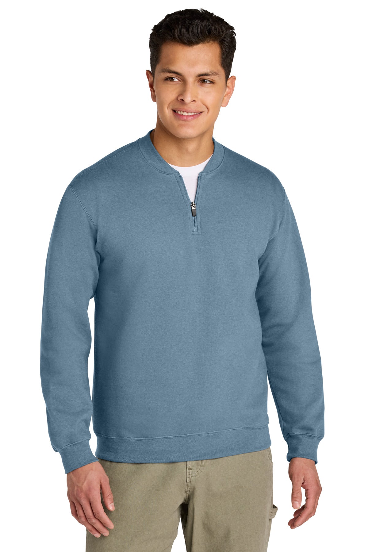 Custom Embroidered or DTF Printed - Gildan ®  Softstyle ®  Midweight Fleece 1/4-Zip SF008