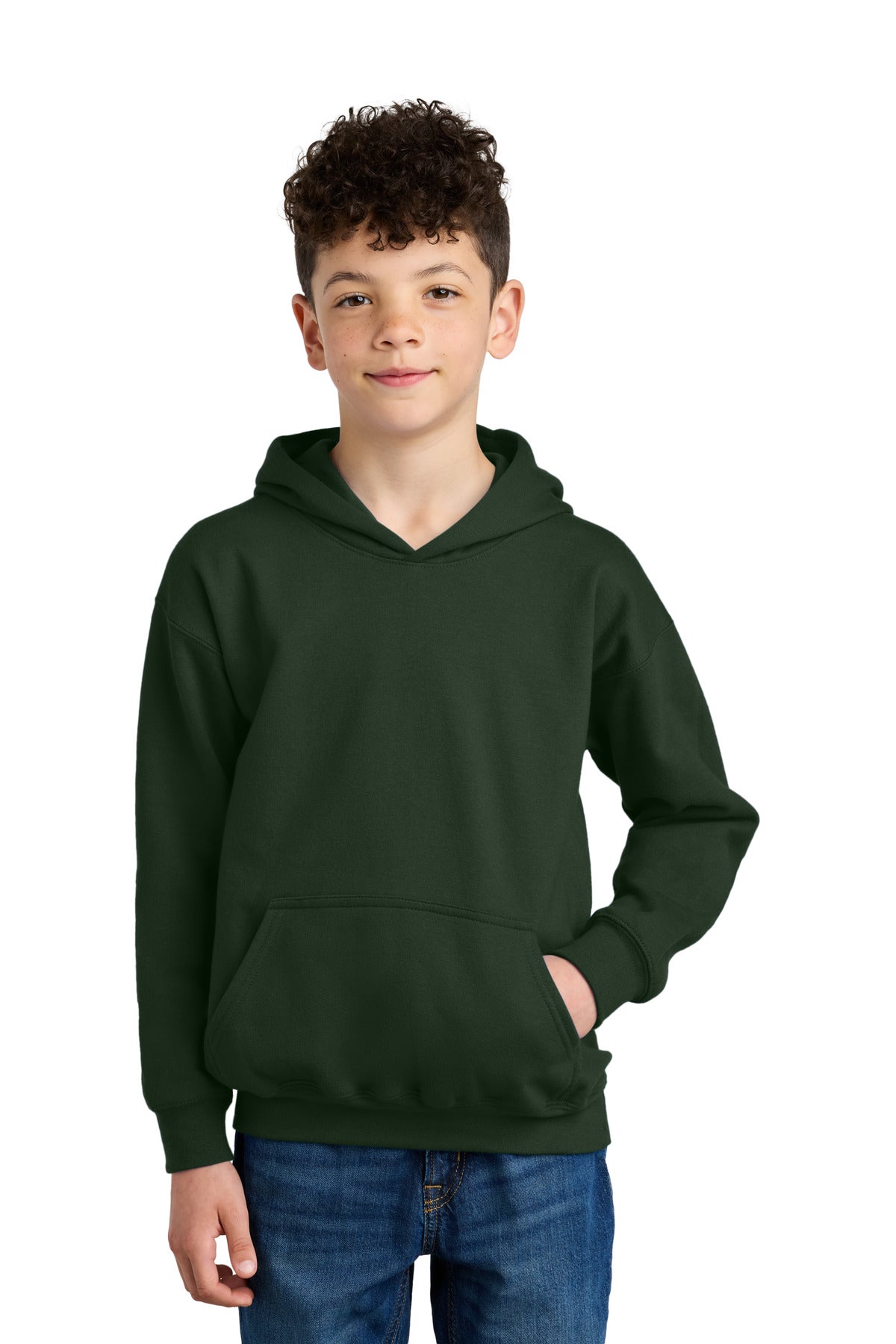 Custom Embroidered or DTF Printed - Gildan ®  Youth Softstyle ®  Midweight Fleece Hoodie SF500B