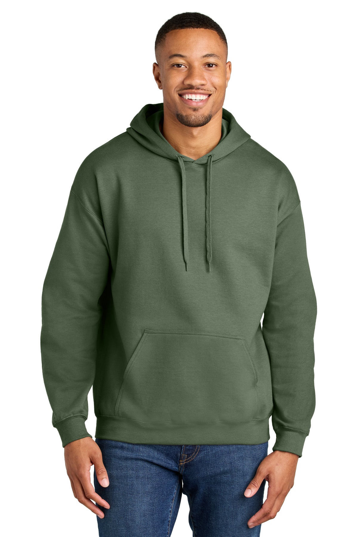 Custom Embroidered or DTF Printed - Gildan ®  Softstyle ®  Midweight Pullover Hooded Sweatshirt SF500