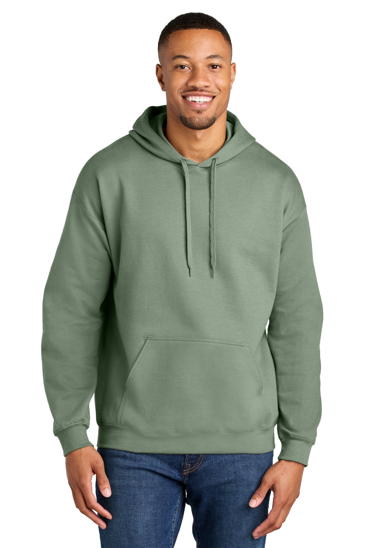Custom Embroidered or DTF Printed - Gildan ®  Softstyle ®  Midweight Pullover Hooded Sweatshirt SF500