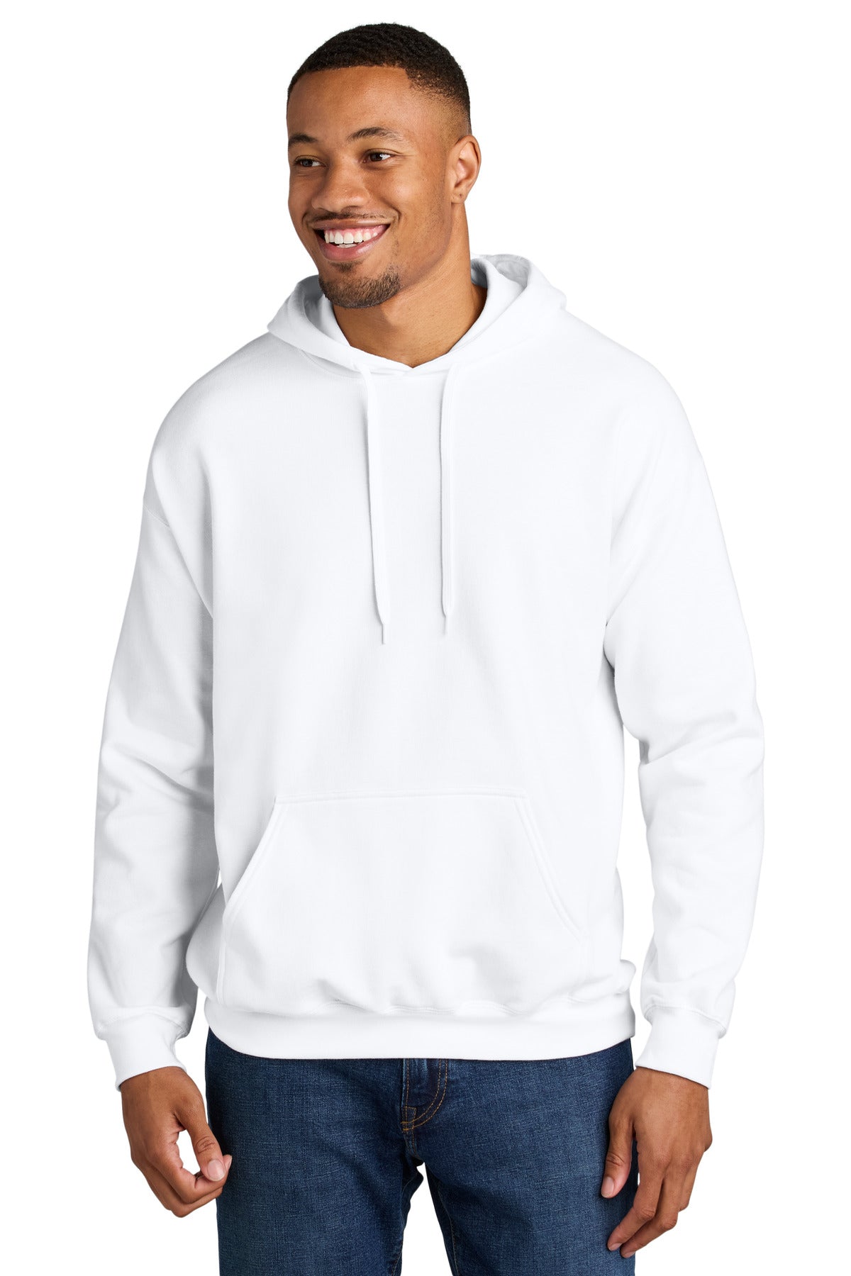 Custom Embroidered or DTF Printed - Gildan ®  Softstyle ®  Midweight Pullover Hooded Sweatshirt SF500
