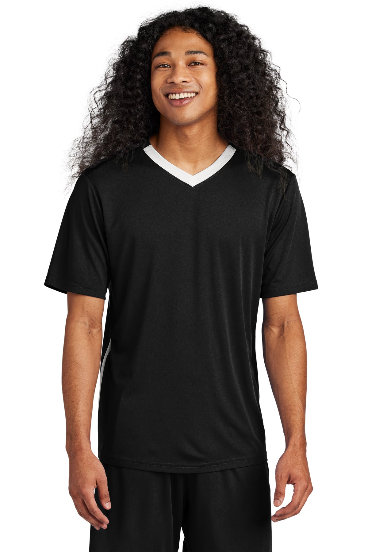 Custom Embroidered - Sport-Tek® Competitor™ United V-Neck ST101