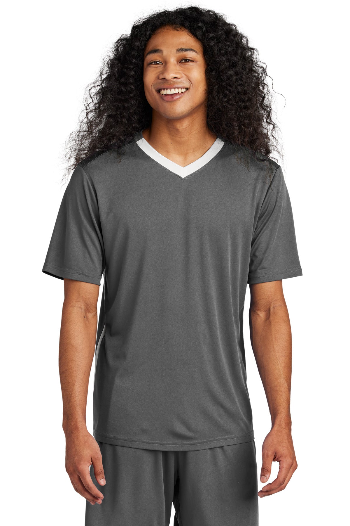 Custom Embroidered - Sport-Tek® Competitor™ United V-Neck ST101