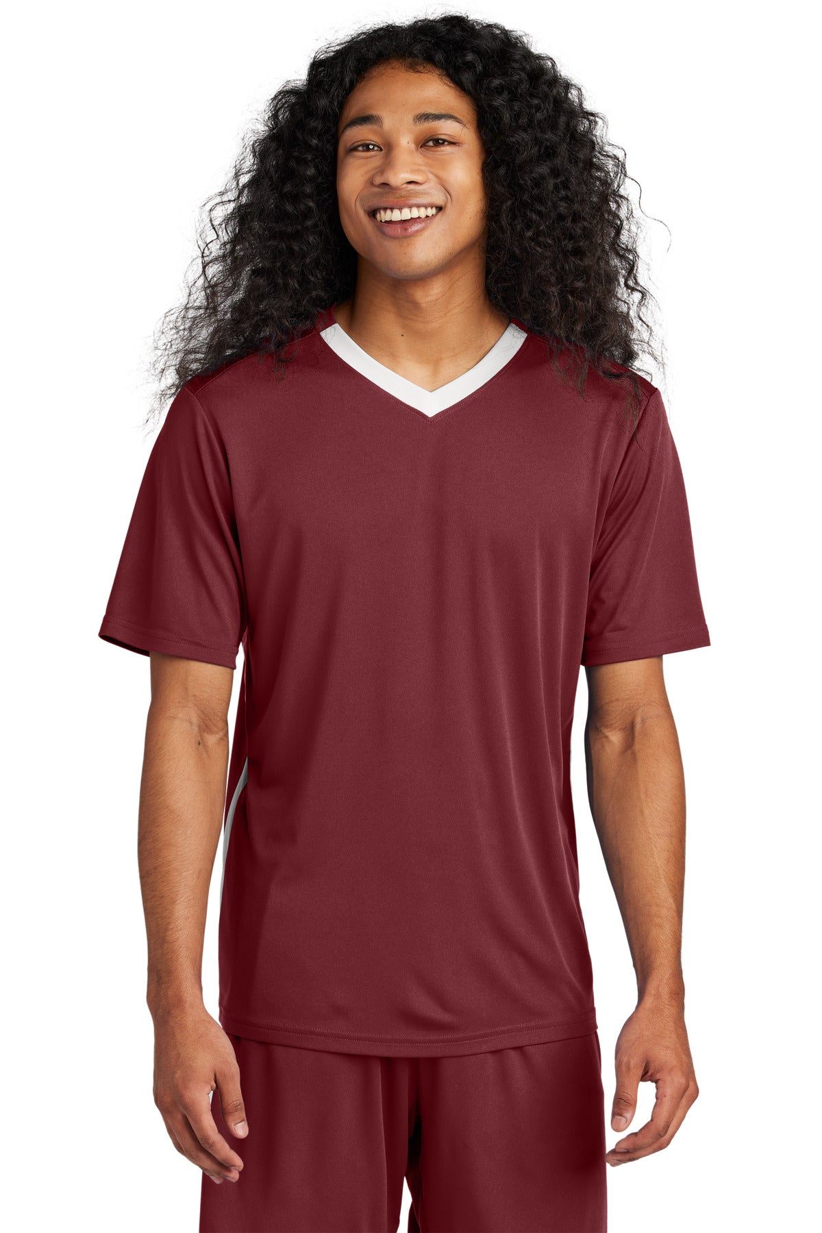 Custom Embroidered - Sport-Tek® Competitor™ United V-Neck ST101