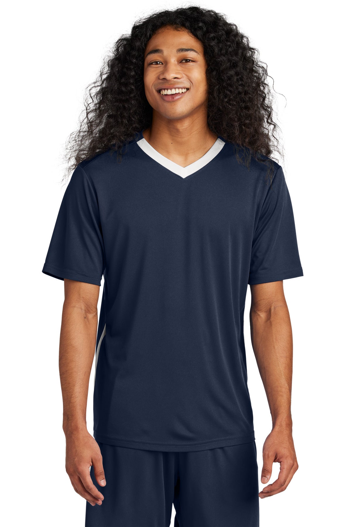 Custom Embroidered - Sport-Tek® Competitor™ United V-Neck ST101