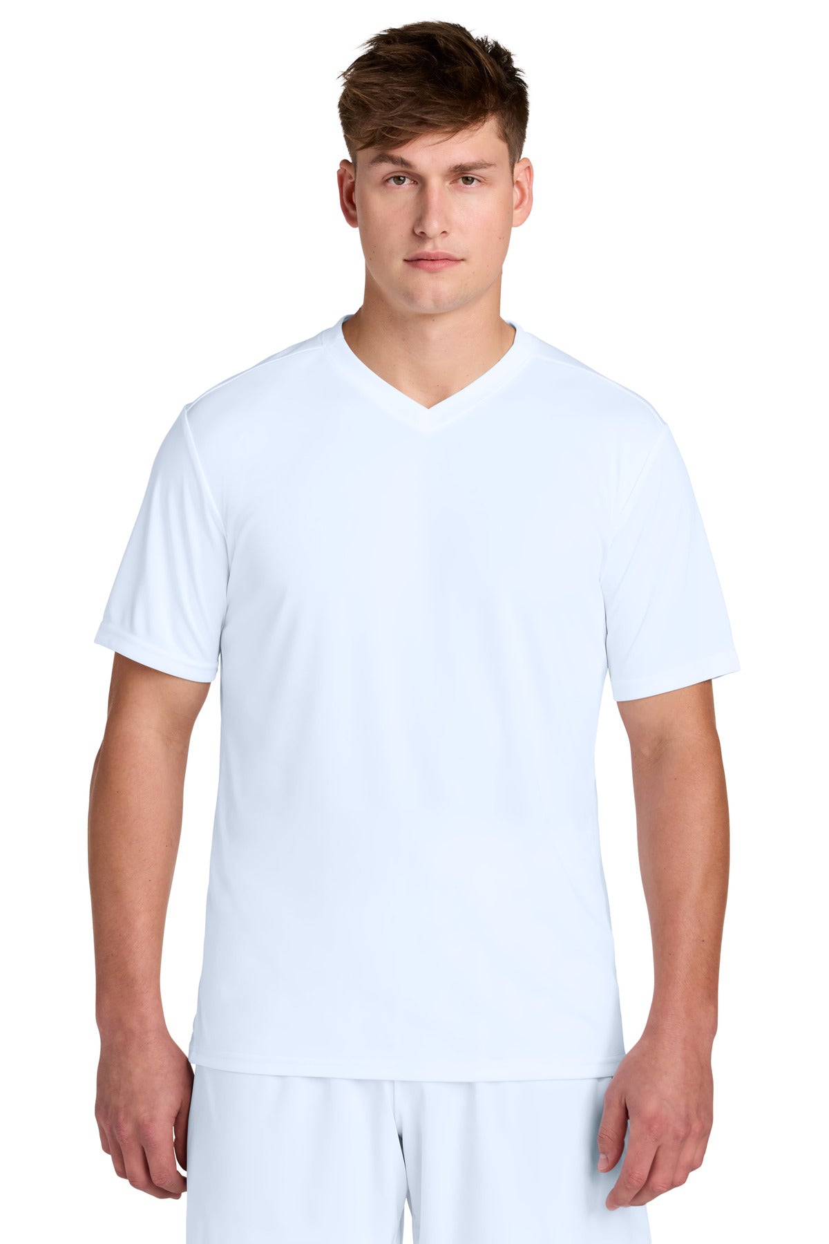 Custom Embroidery or DTF Print - Sport-Tek ®  Competitor ™  United V-Neck ST101
