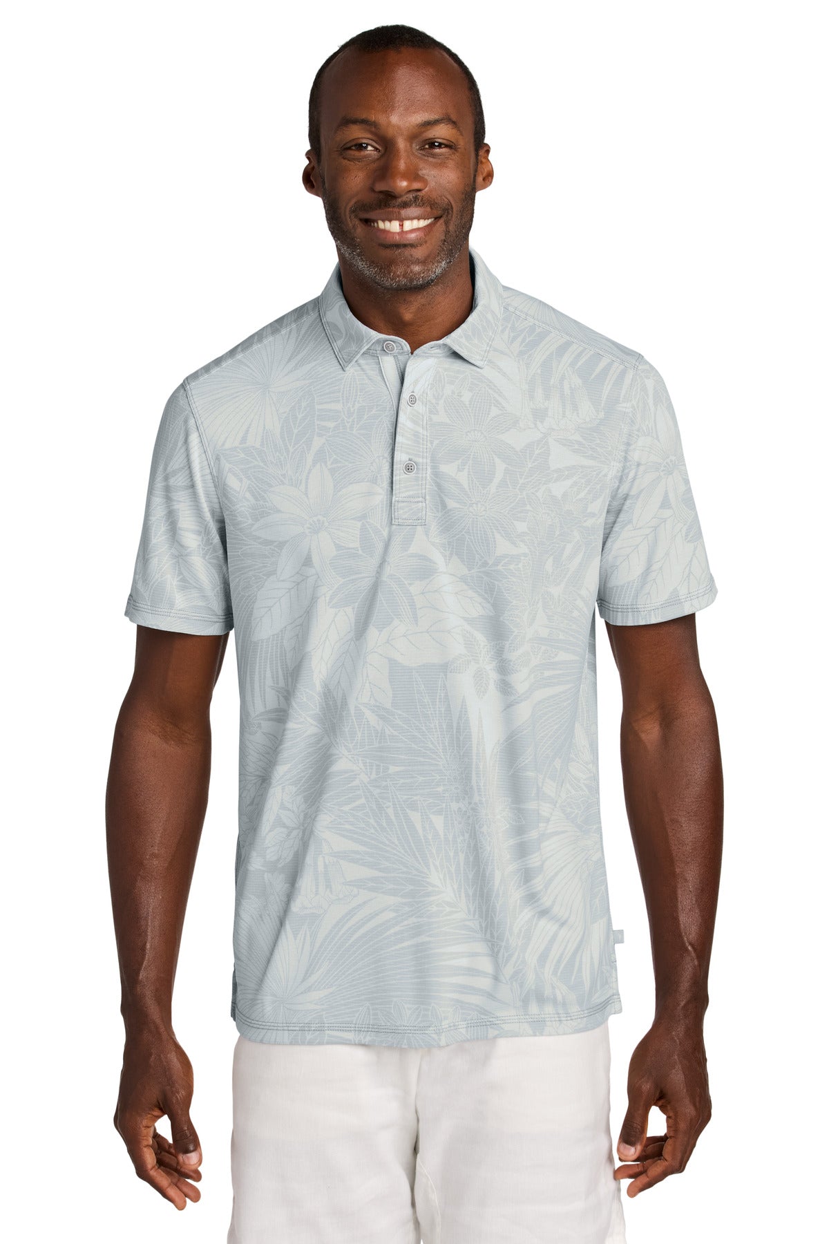 Custom Embroidery or DTF Print - Tommy Bahama ®  Santiago Paradise Polo ST227544TB