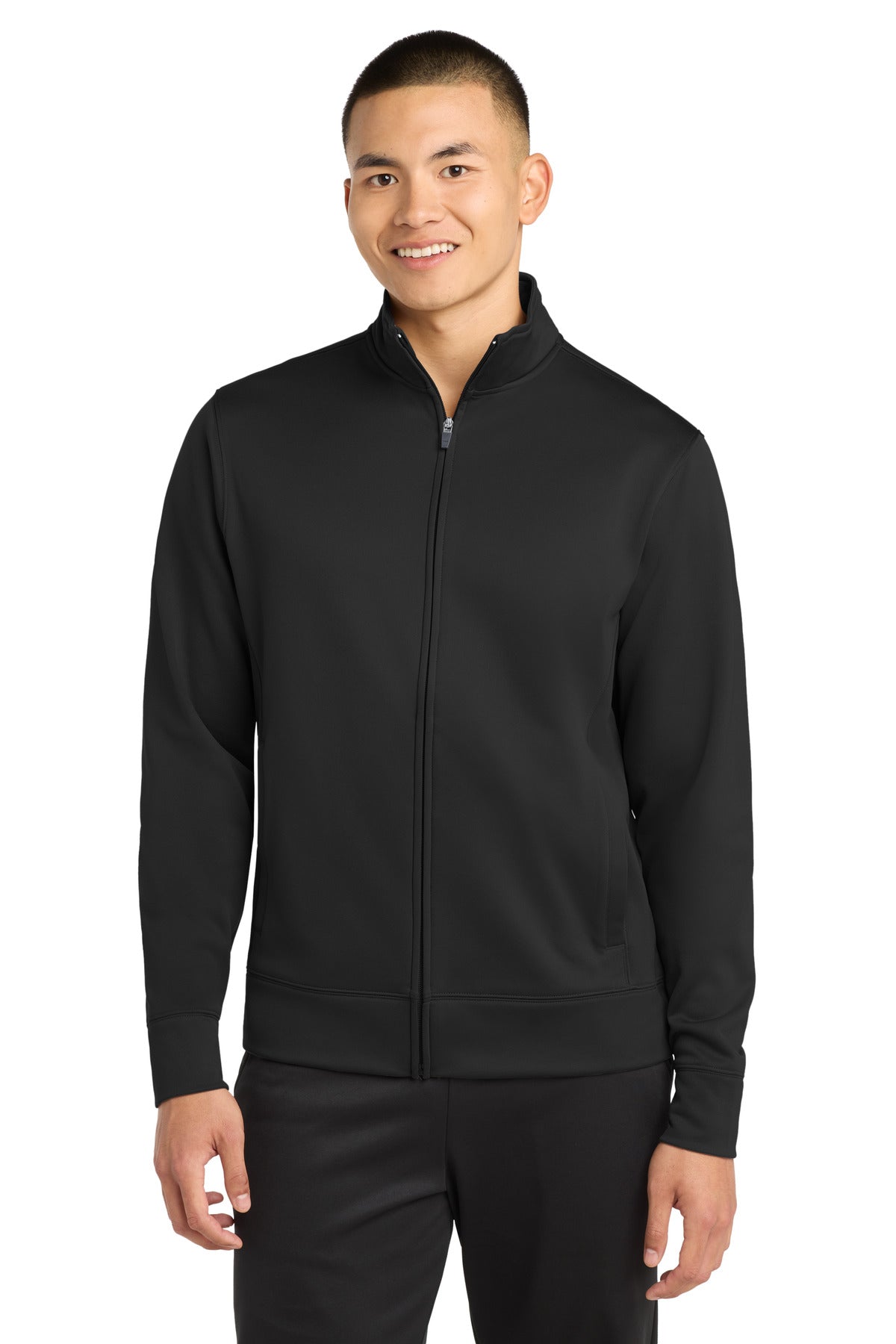 Custom Embroidery or DTF Print - Sport-Tek ®  Sport-Wick ®  Fleece Full-Zip Jacket.  ST241