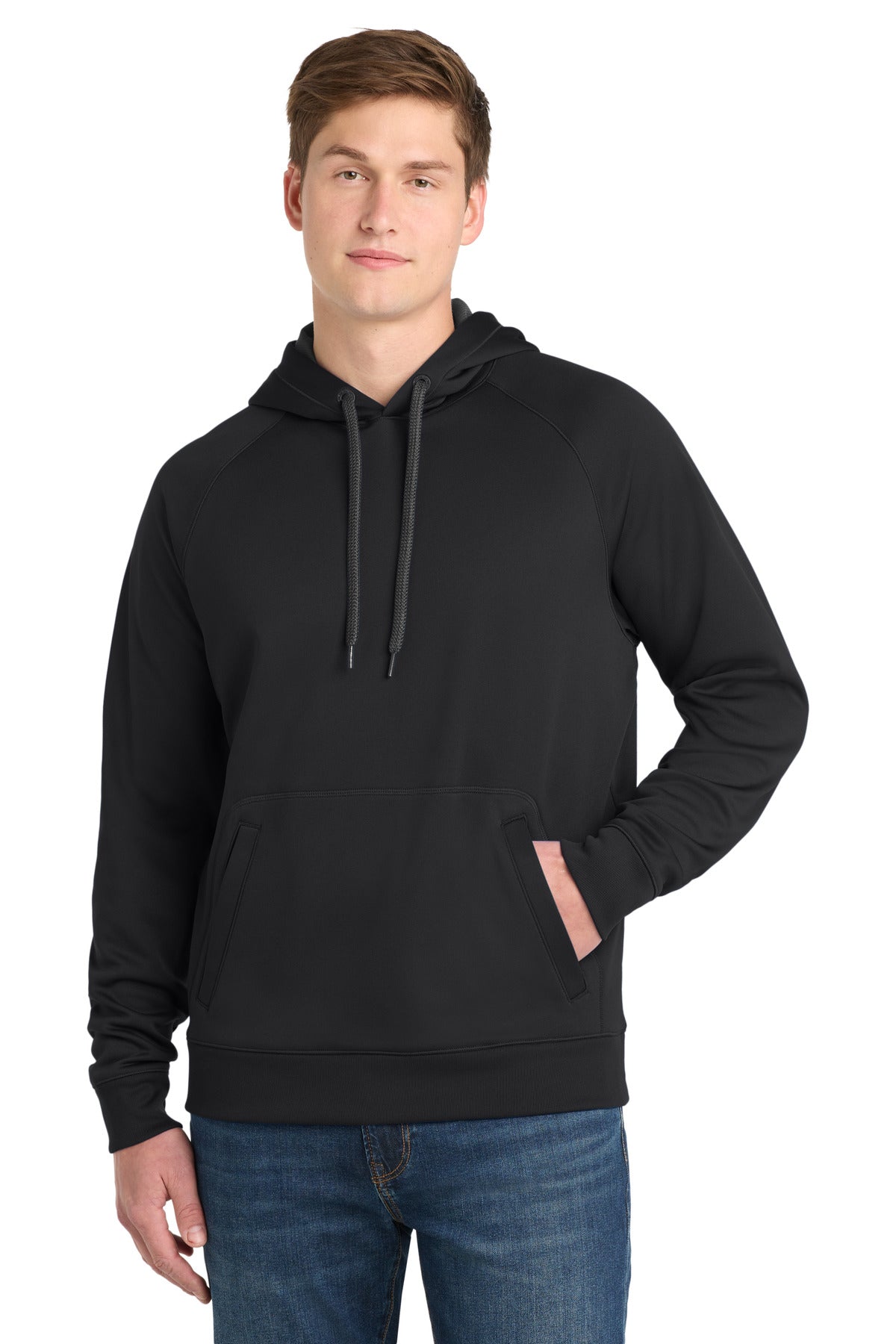 Custom Embroidery or DTF Print - Sport-Tek ®  Tech Fleece Hooded Sweatshirt. ST250