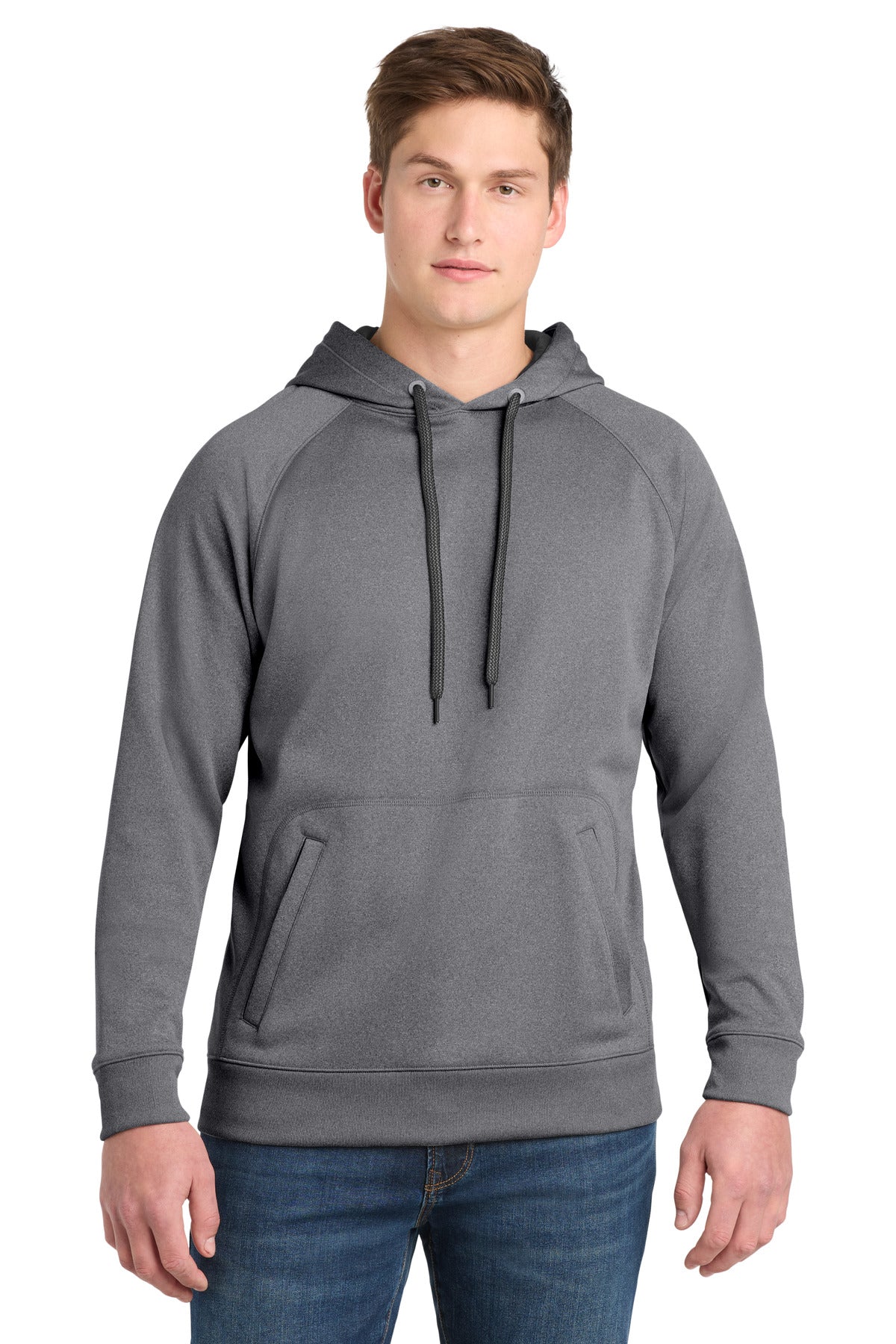 Custom Embroidered or DTF Print on Sport-Tek ®  Tech Fleece Hooded Sweatshirt. ST250
