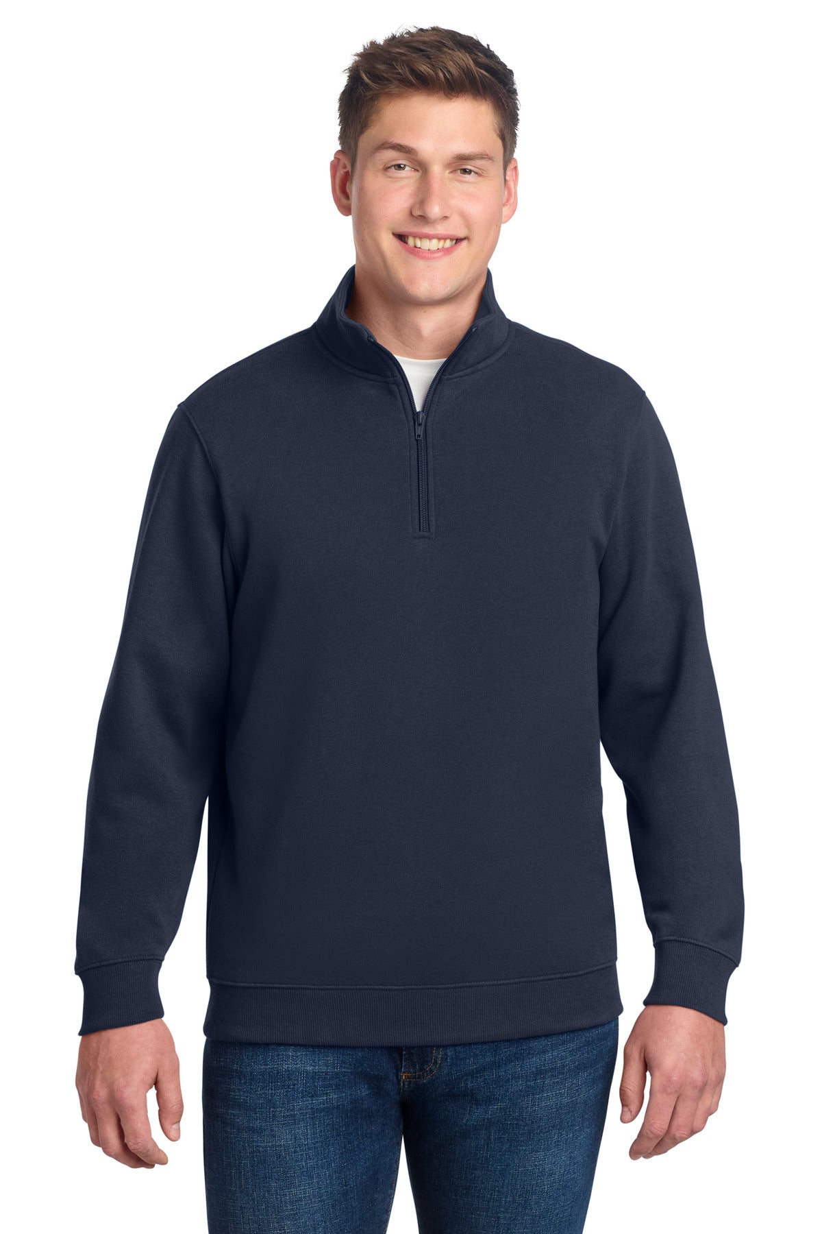 Custom Embroidery or DTF Print - Sport-Tek ®  1/4-Zip Sweatshirt. ST253