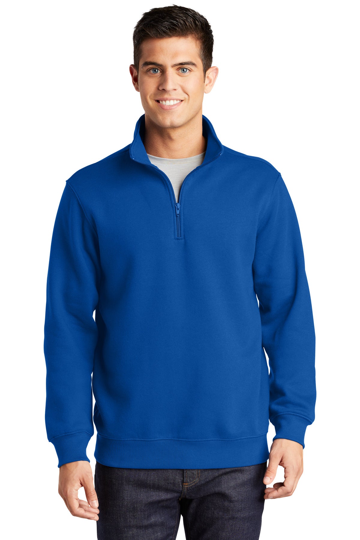 Custom Embroidered - Sport-Tek® 1/4-Zip Sweatshirt. ST253