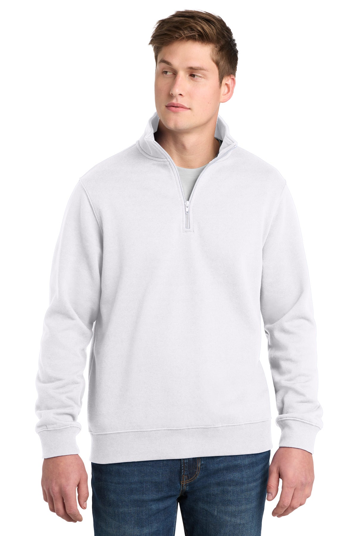 Custom Embroidered or DTF Print on Sport-Tek ®  1/4-Zip Sweatshirt. ST253