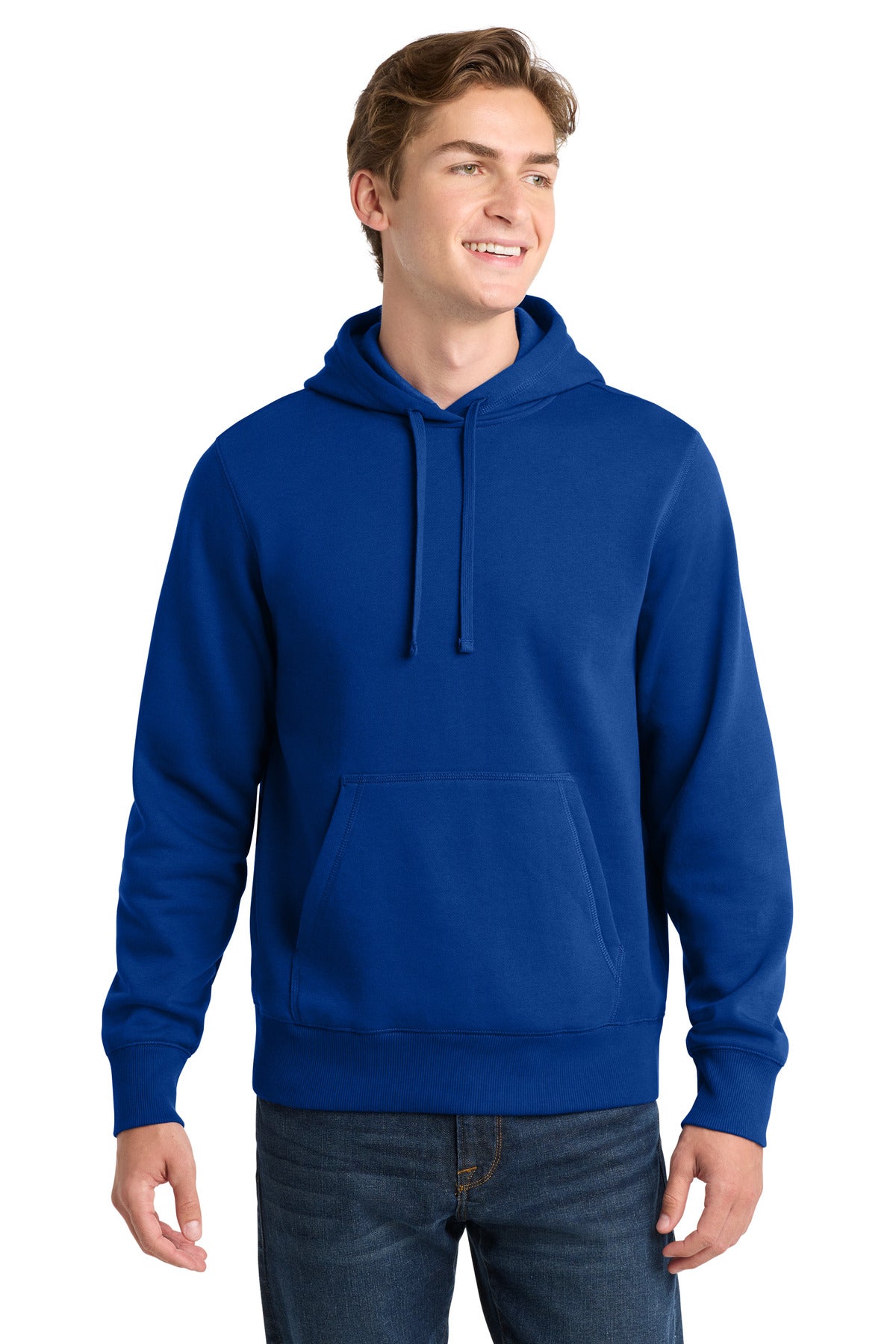 Custom Embroidery or DTF Print - Sport-Tek ®  Tall Pullover Hooded Sweatshirt. TST254