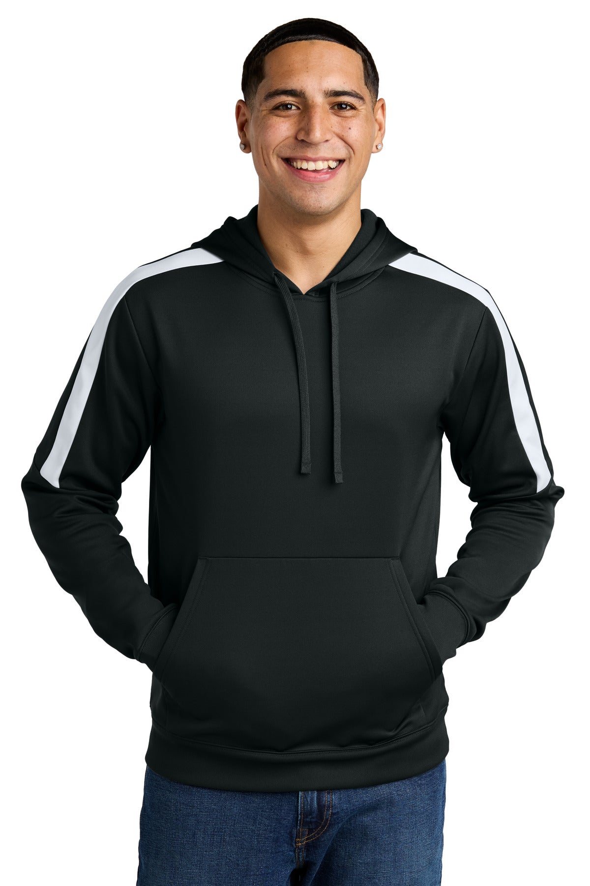 Custom Embroidery or DTF Print - Sport-Tek ®  Sport-Wick ®  Fleece United Pullover Hoodie ST255