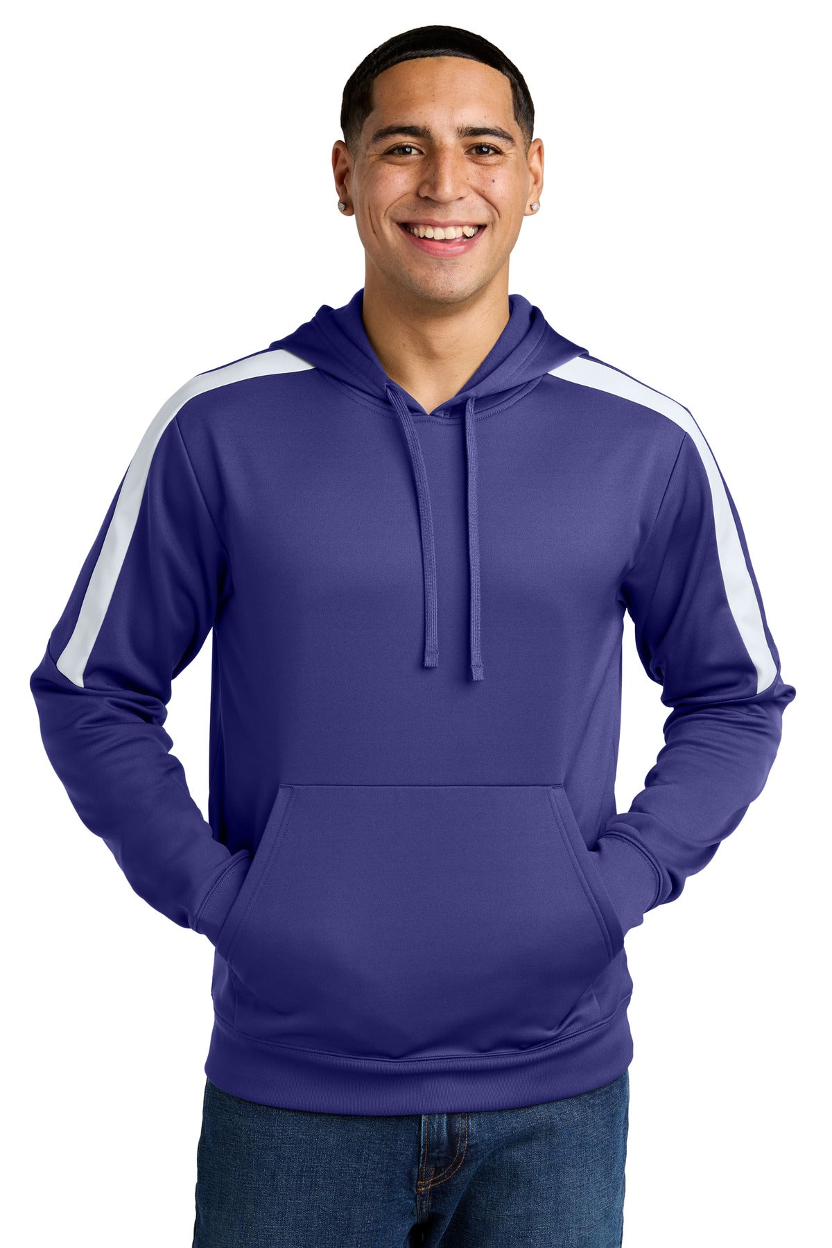 Custom Embroidery or DTF Print - Sport-Tek ®  Sport-Wick ®  Fleece United Pullover Hoodie ST255