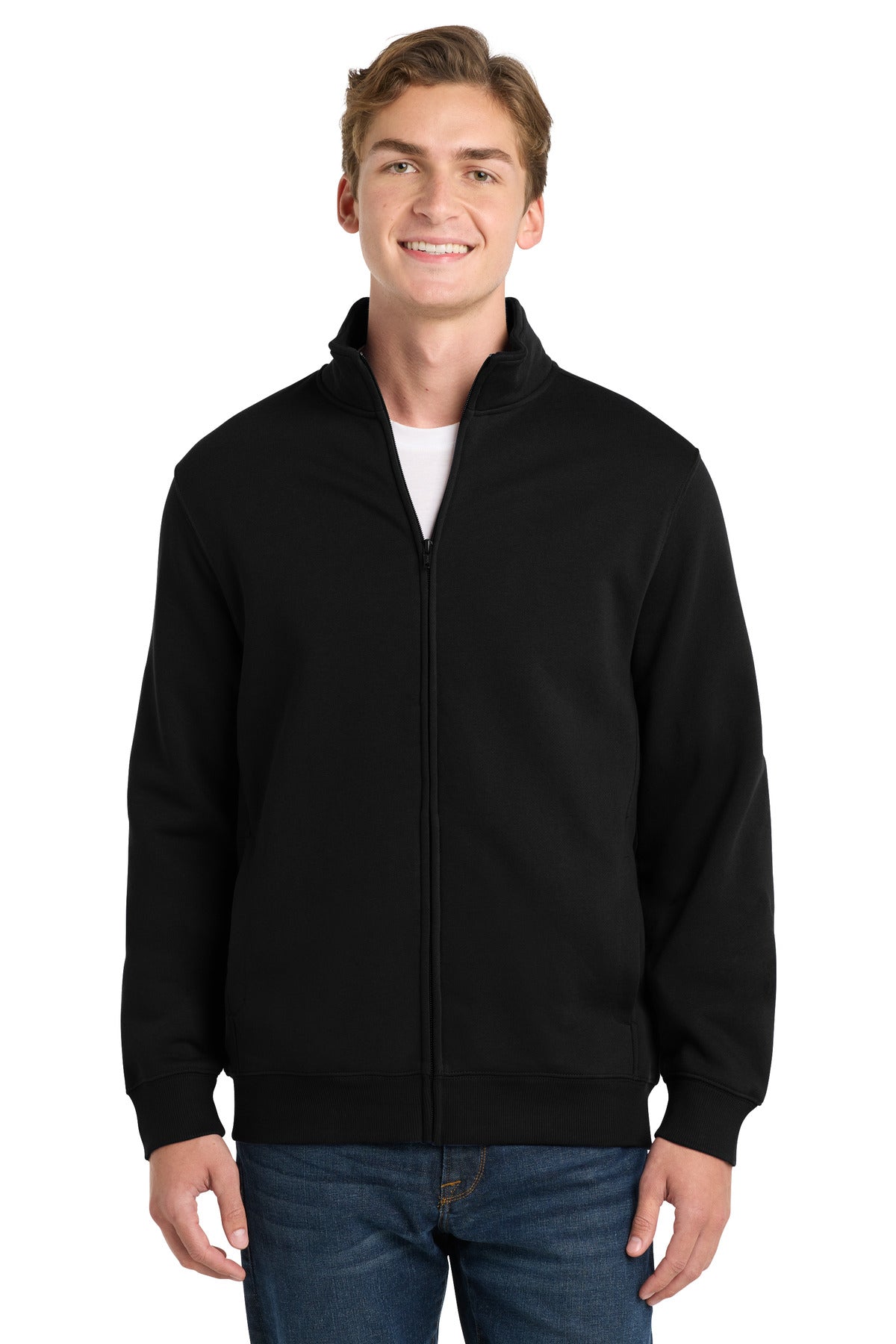 Custom Embroidery or DTF Print - Sport-Tek ®  Full-Zip Sweatshirt. ST259