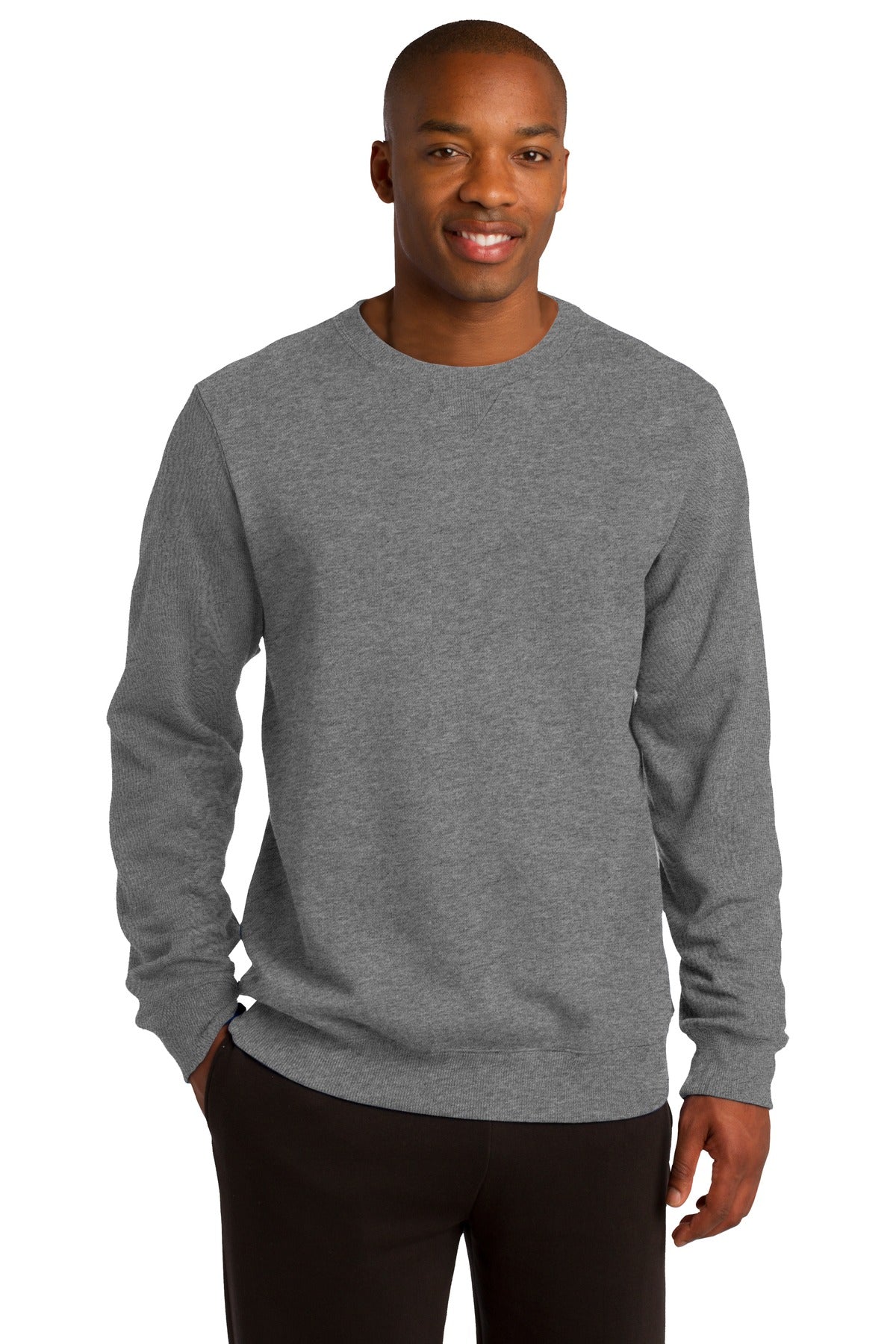 Custom Embroidered or DTF Print on Sport-Tek ®  Crewneck Sweatshirt. ST266