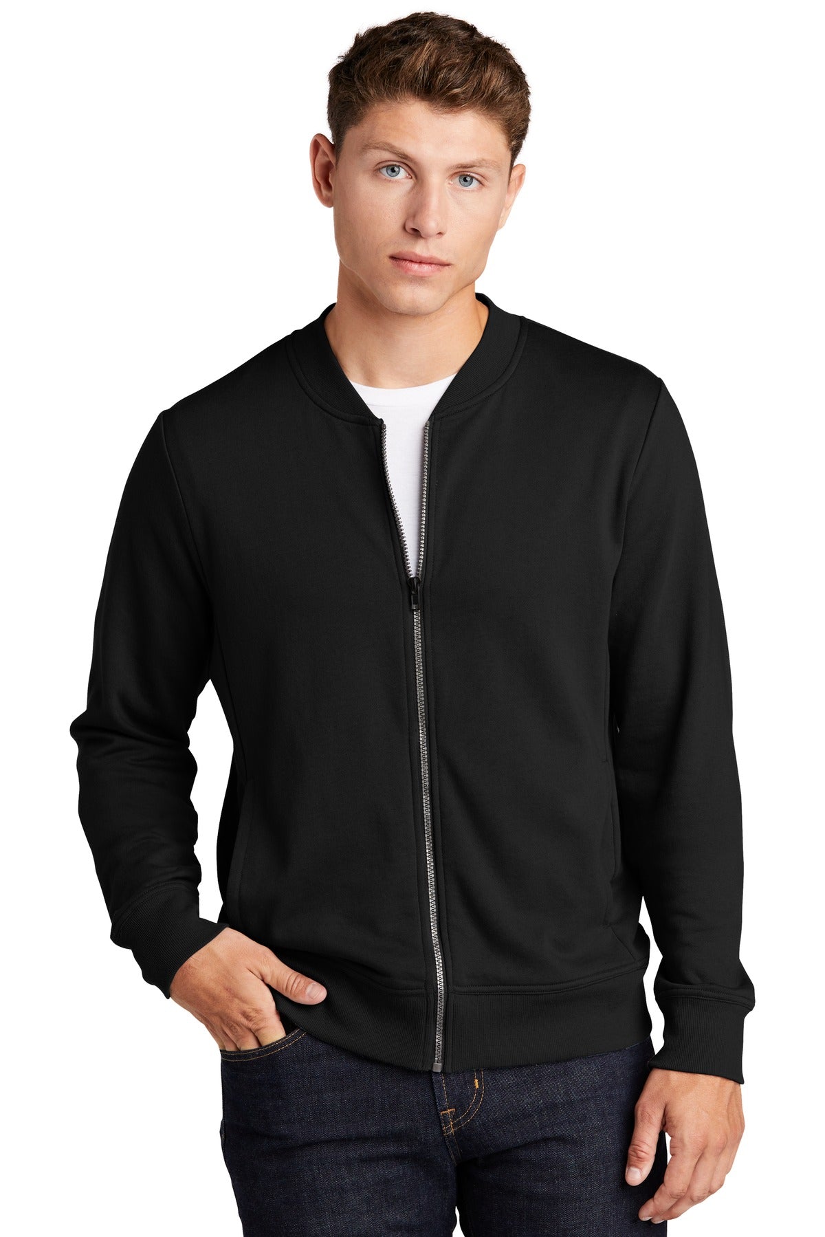 Custom Embroidered - Sport-Tek ® Lightweight French Terry Bomber. ST274