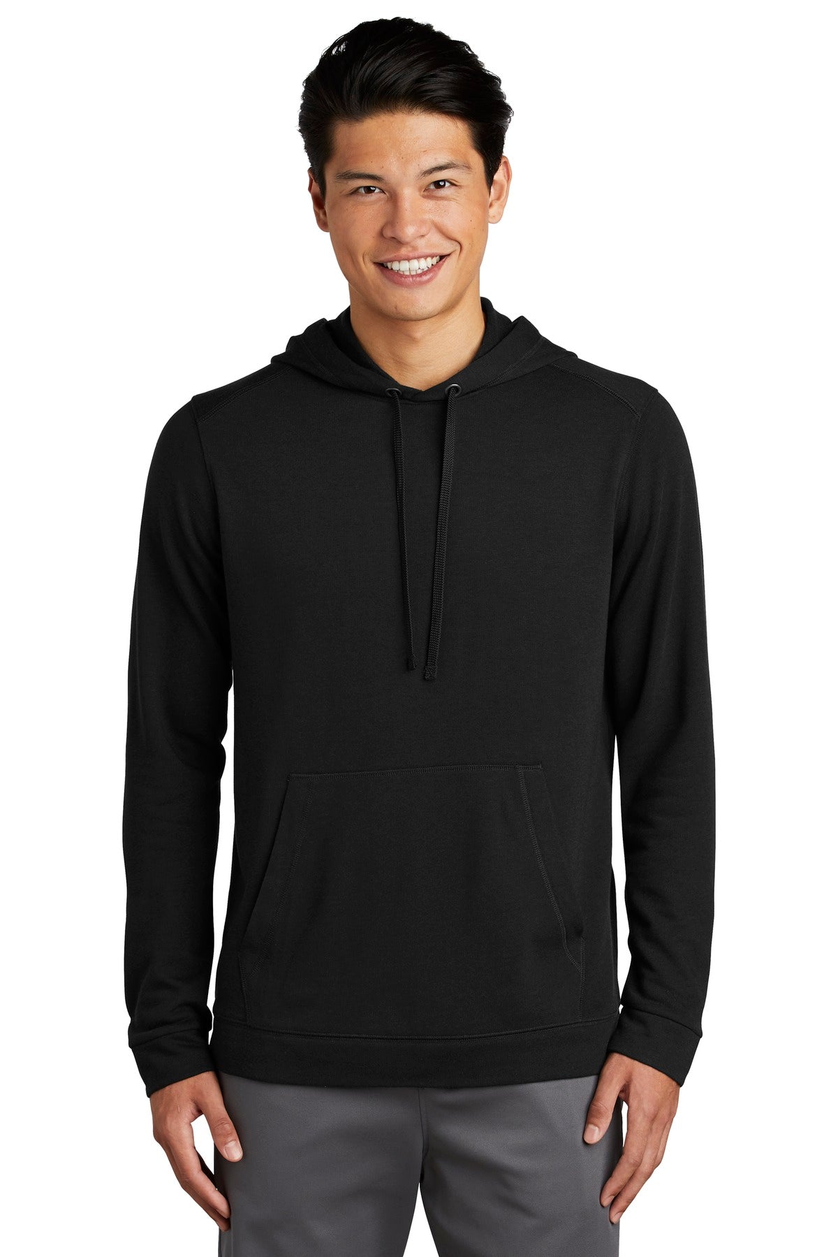 Custom Embroidered - Sport-Tek ® PosiCharge ® Tri-Blend Wicking Fleece Hooded Pullover. ST296