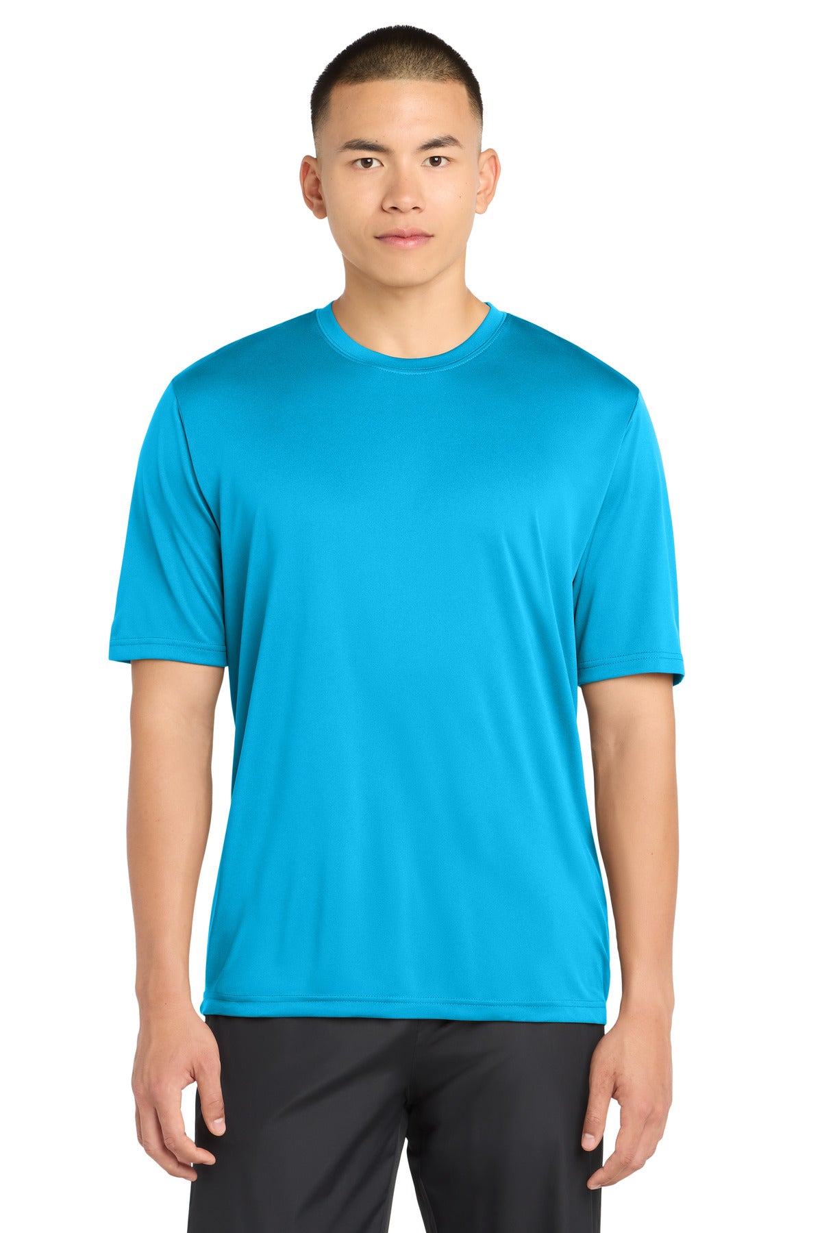 Custom Embroidery or DTF Print - Sport-Tek ®  PosiCharge ®  Tough Tee ™ . ST320