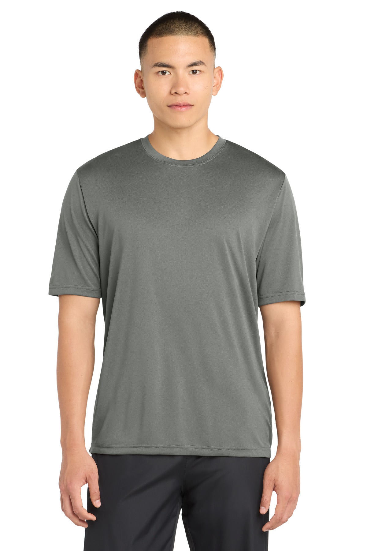 Custom Embroidery or DTF Print - Sport-Tek ®  PosiCharge ®  Tough Tee ™ . ST320