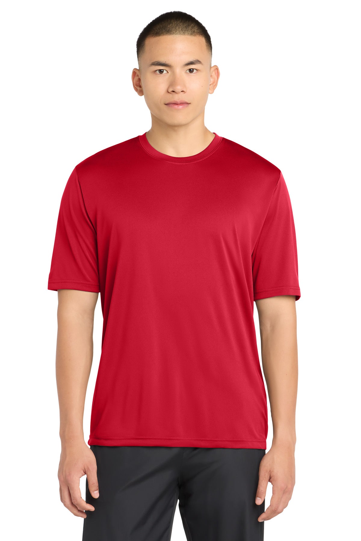 Custom Embroidery or DTF Print - Sport-Tek ®  PosiCharge ®  Tough Tee ™ . ST320