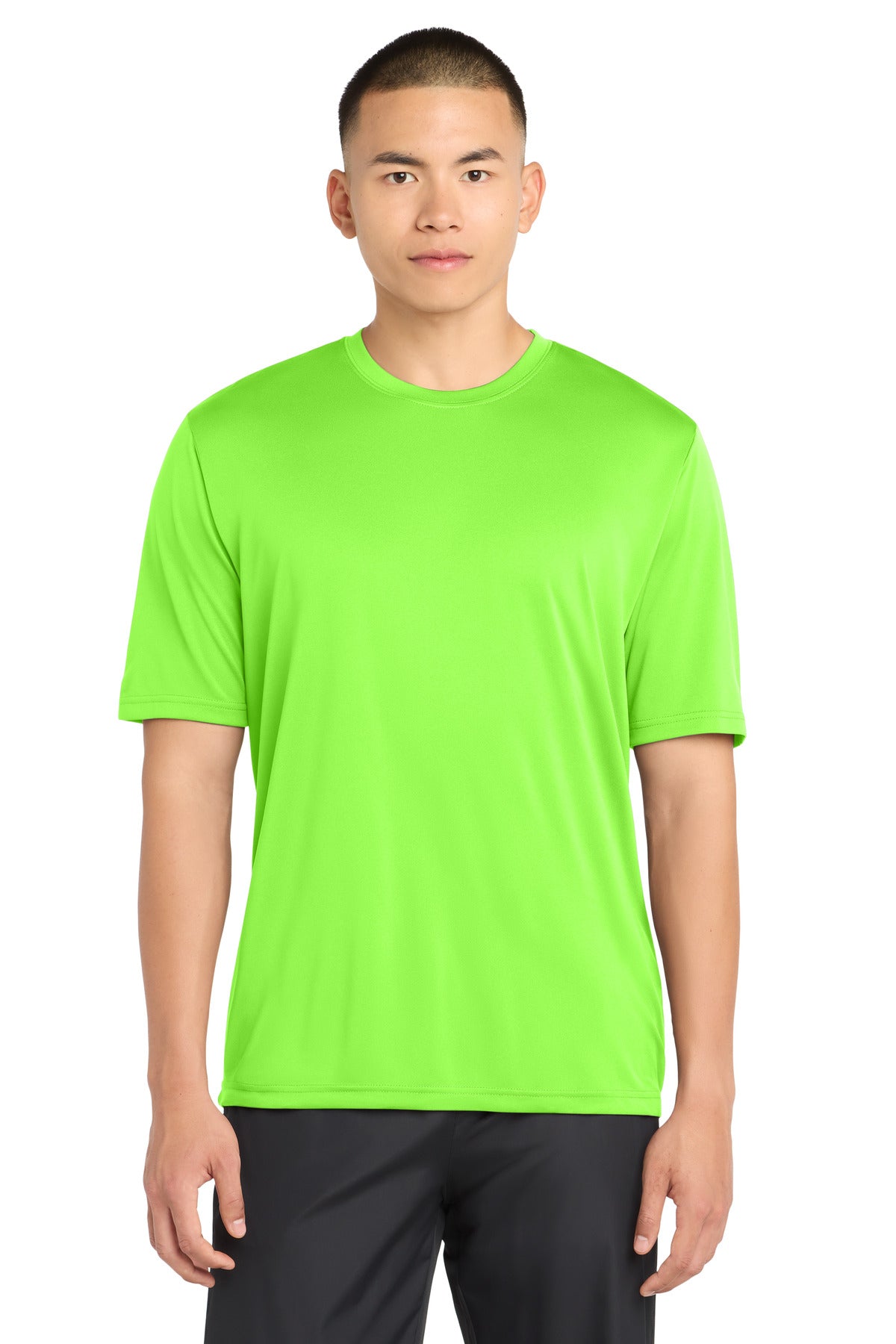Custom Embroidery or DTF Print - Sport-Tek ®  PosiCharge ®  Tough Tee ™ . ST320