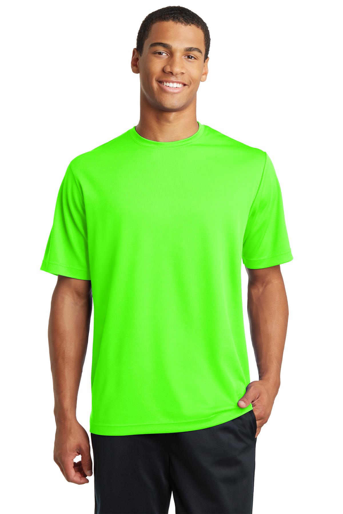 Custom Embroidered - Sport-Tek® PosiCharge® RacerMesh® Tee. ST340