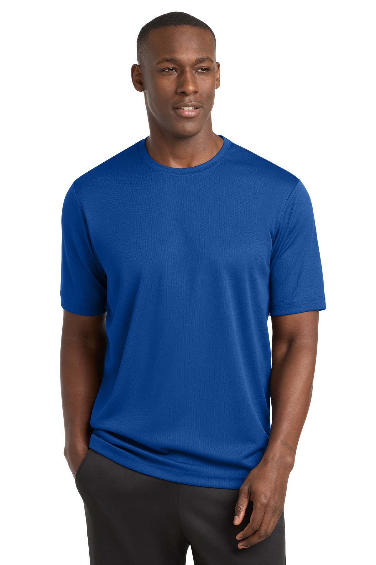 Custom Embroidery or DTF Print - Sport-Tek ®  PosiCharge ®  RacerMesh ®  Tee. ST340