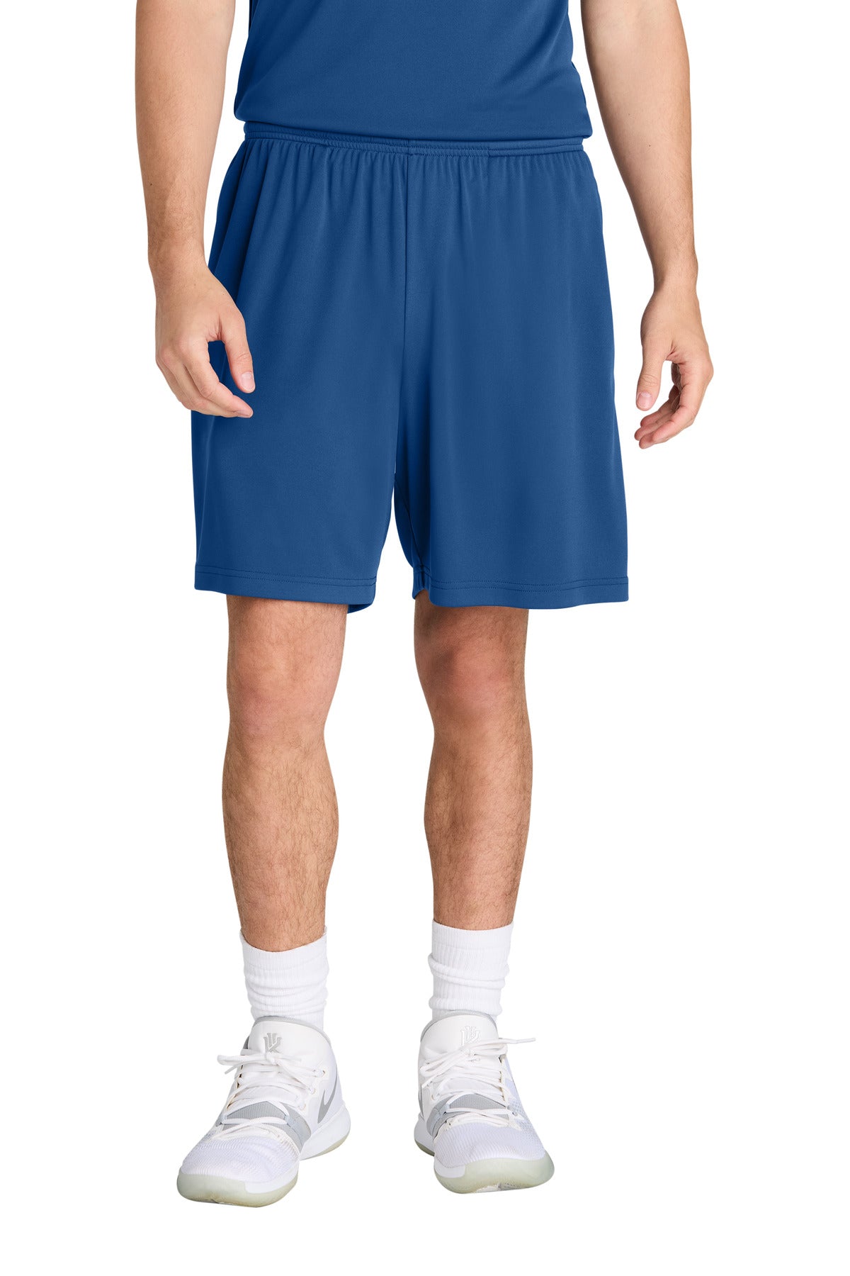 Custom Embroidery or DTF Print - Sport-Tek ®  PosiCharge ®  Competitor ™  7' Pocketed Short ST349P