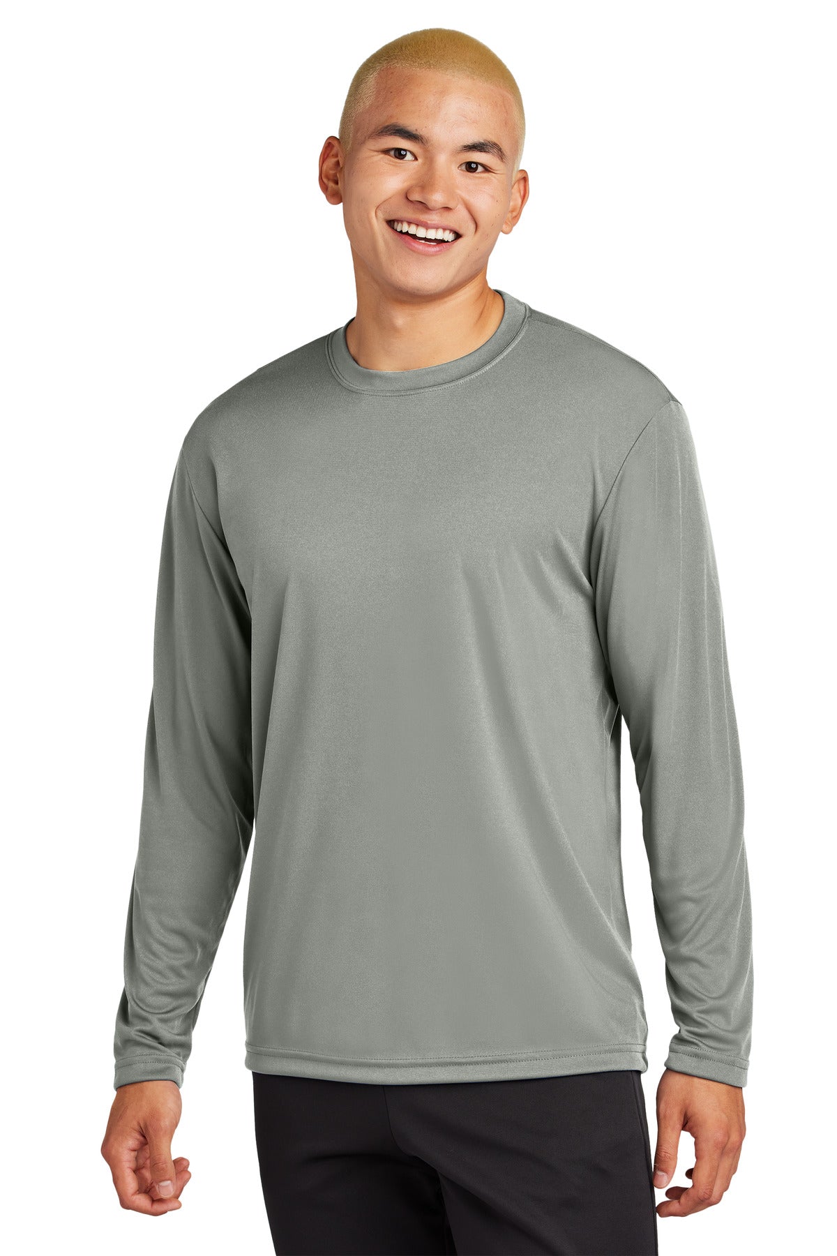 Custom Embroidered - Sport-Tek® Long Sleeve PosiCharge® Competitor™ Tee. ST350LS