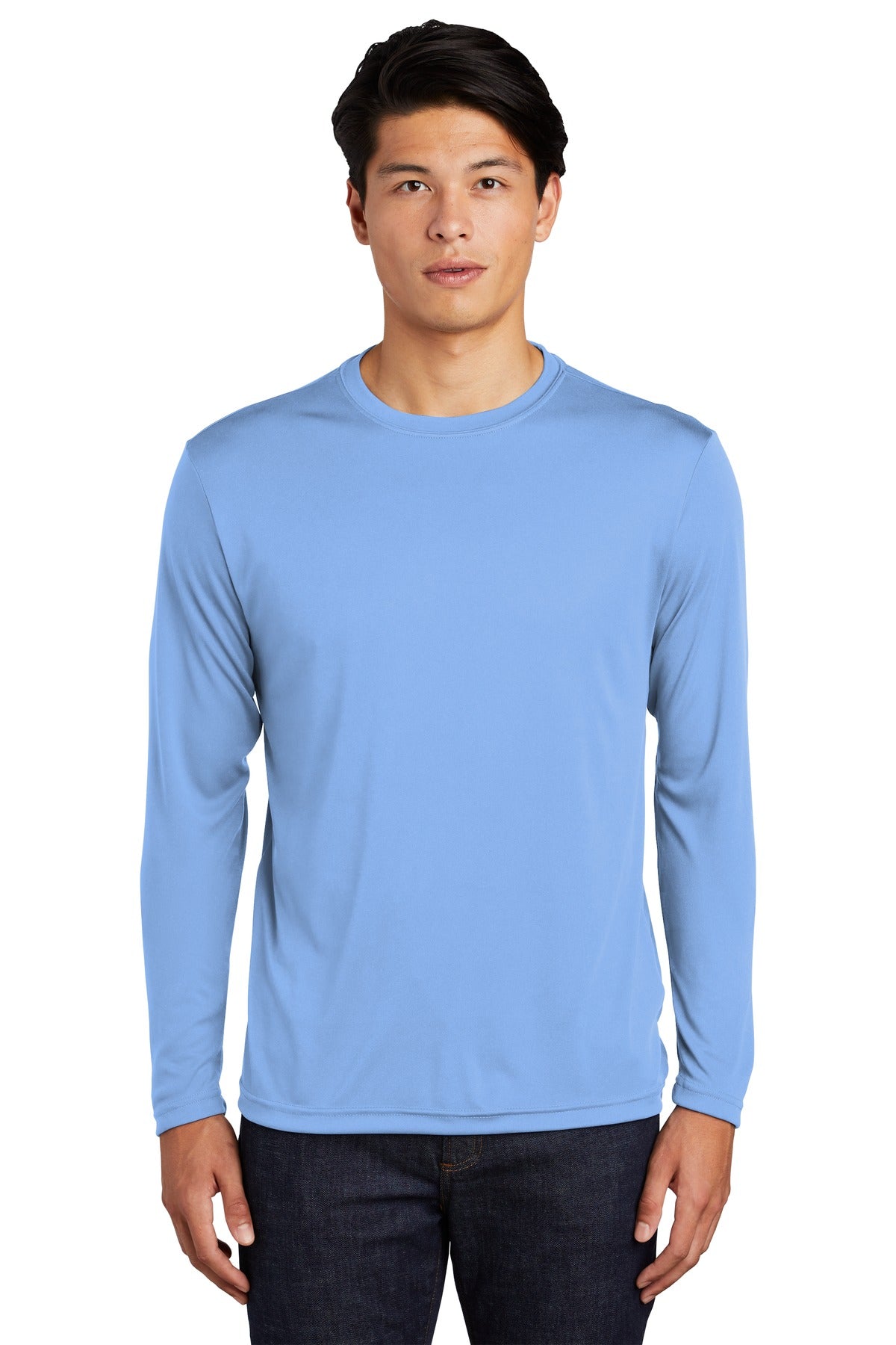 Custom Embroidered - Sport-Tek® Long Sleeve PosiCharge® Competitor™ Tee. ST350LS