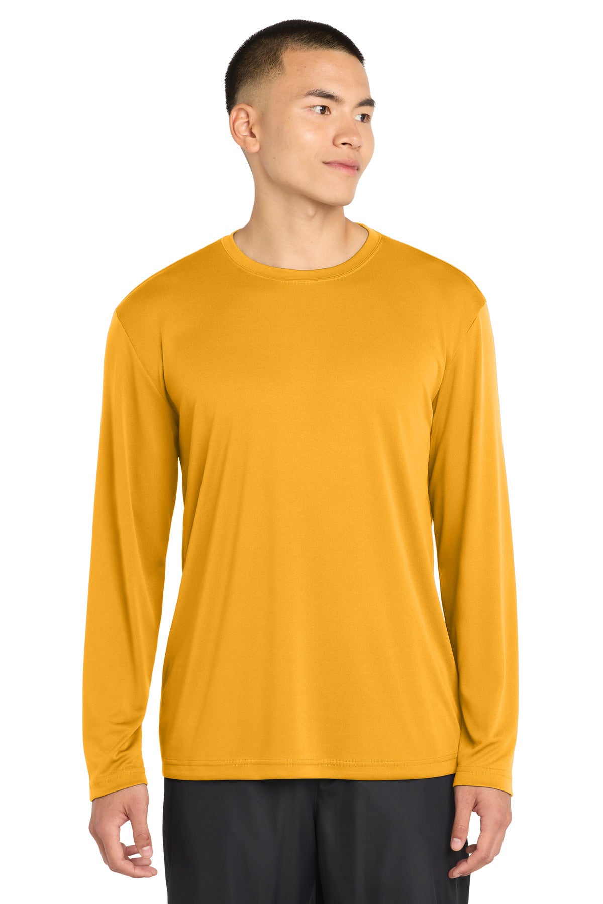 Custom Embroidery or DTF Print - Sport-Tek ®  Long Sleeve PosiCharge ®  Competitor™ Tee. ST350LS