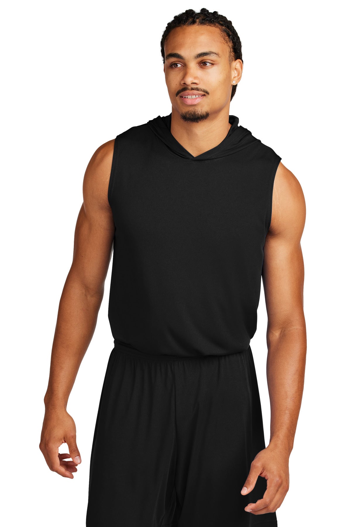 Custom Embroidered - Sport-Tek® Competitor™ Sleeveless Hoodie ST352H