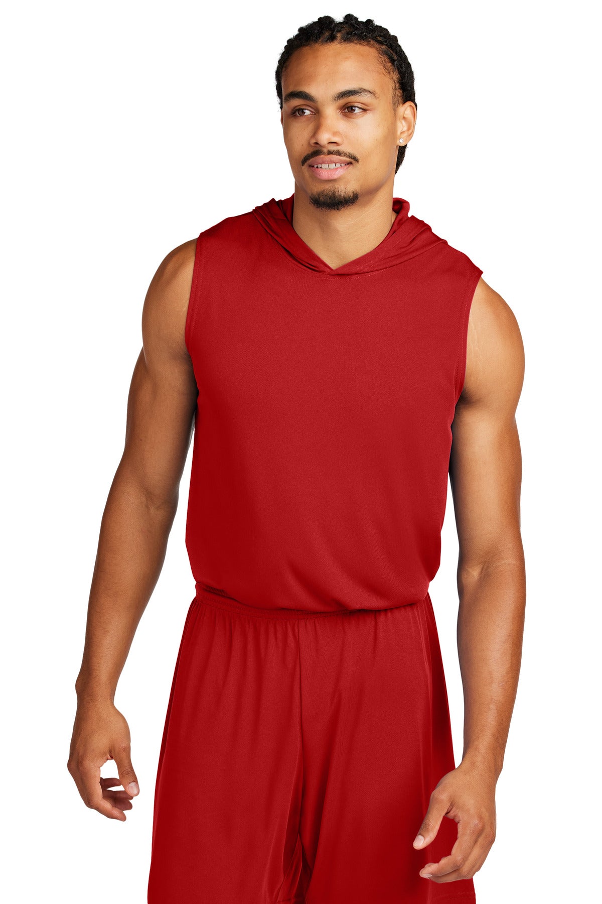 Custom Embroidery or DTF Print - Sport-Tek ®  Competitor ™  Sleeveless Hoodie ST352H