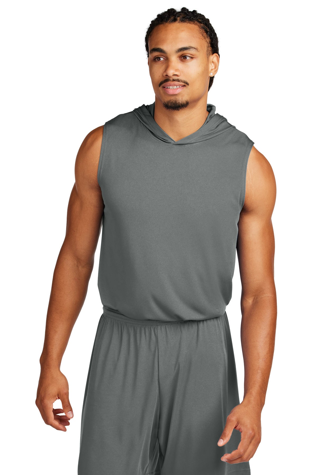 Custom Embroidery or DTF Print - Sport-Tek ®  Competitor ™  Sleeveless Hoodie ST352H