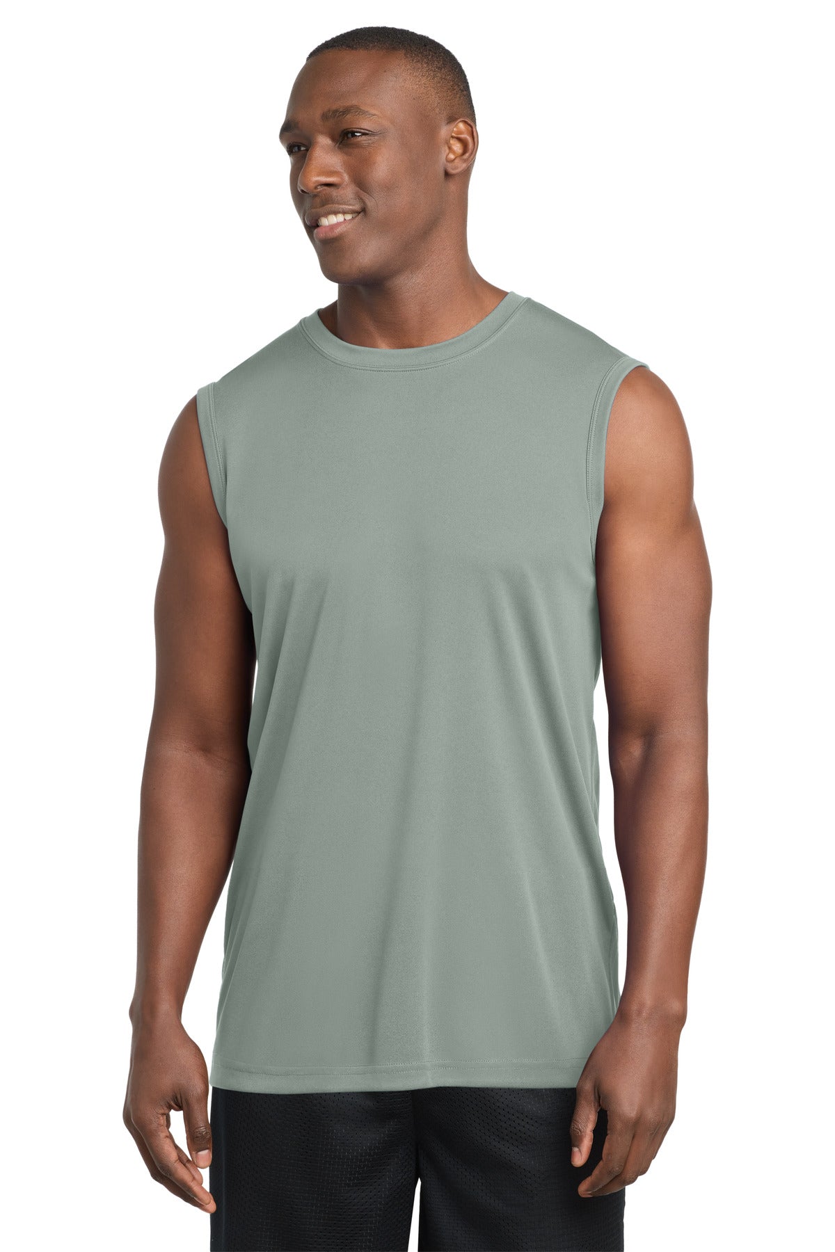Custom Embroidery or DTF Print - Sport-Tek ®  Sleeveless PosiCharge ®  Competitor™ Tee. ST352