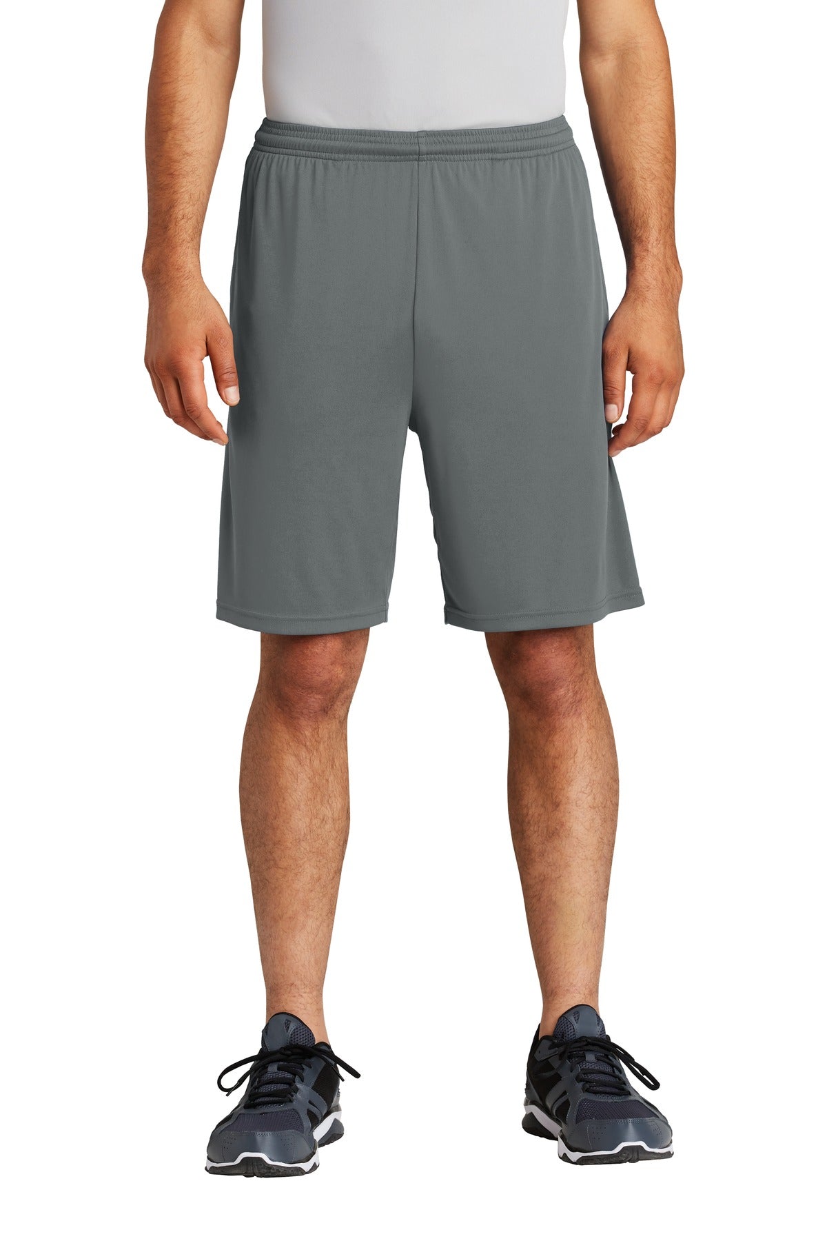 Custom Embroidery or DTF Print - Sport-Tek  ®  PosiCharge  ®  Competitor  ™  Pocketed Short. ST355P