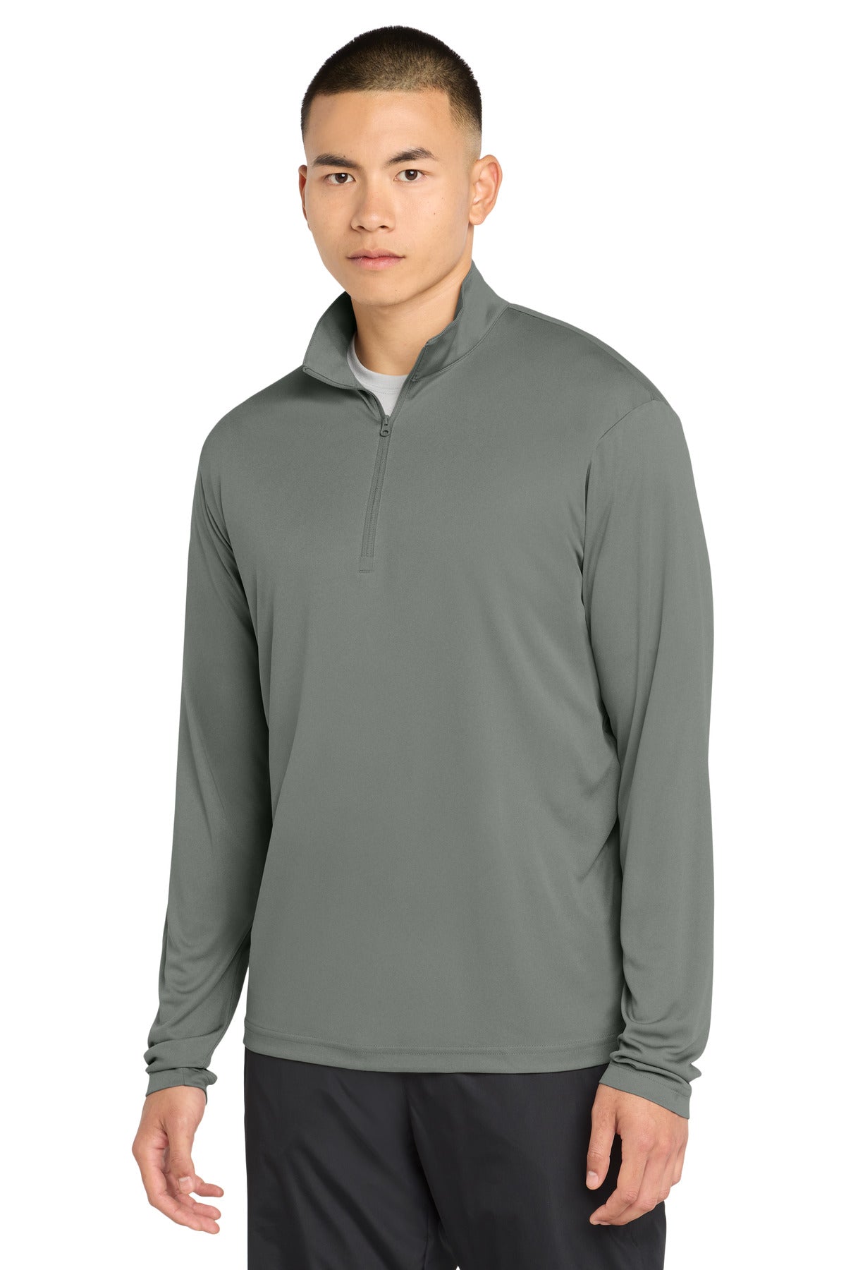 Custom Embroidery or DTF Print - Sport-Tek ®  PosiCharge ®  Competitor ™  1/4-Zip Pullover. ST357