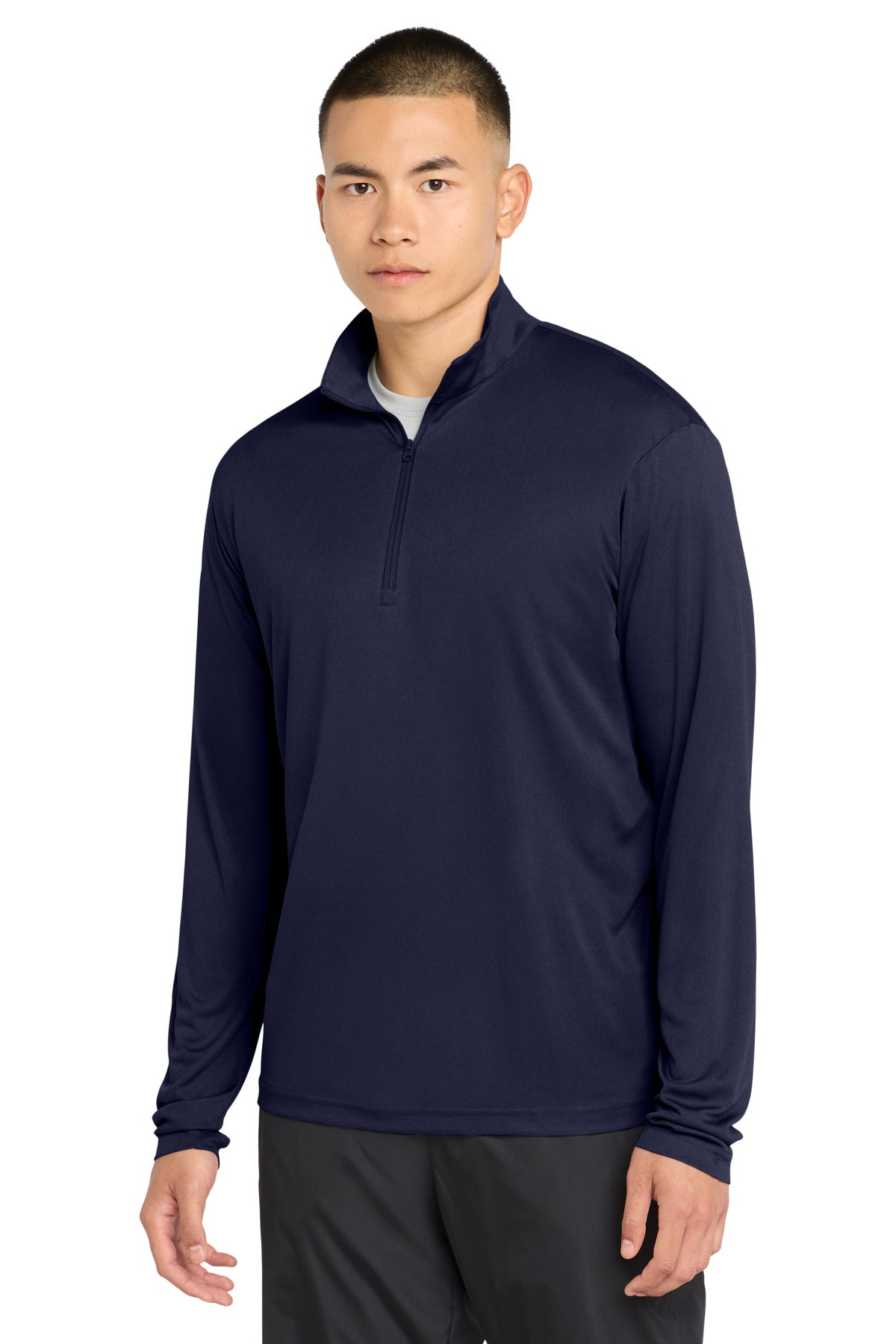 Custom Embroidery or DTF Print - Sport-Tek ®  PosiCharge ®  Competitor ™  1/4-Zip Pullover. ST357