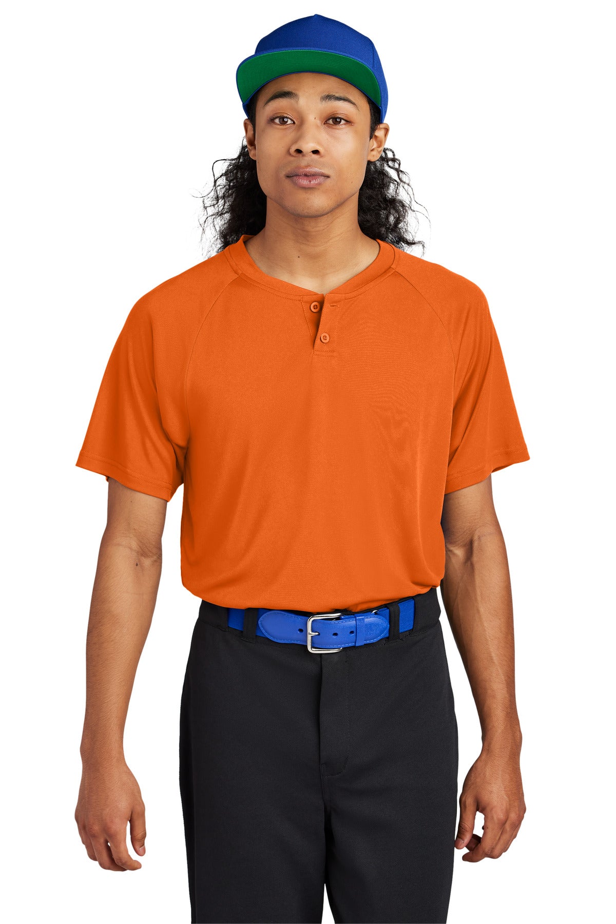 Custom Embroidered - Sport-Tek® PosiCharge® Competitor™ 2-Button Henley ST359